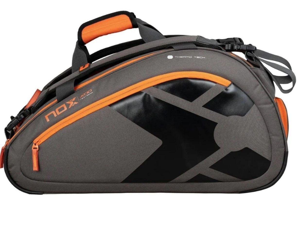 Bolso Paletero Nox AT10 Team Grey/Orange 2025-0
