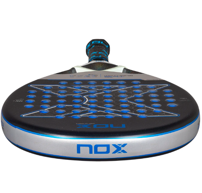 Pala de Padel Tl10 Quantum 12K by Tino Libaak 2025+Overgrip-2