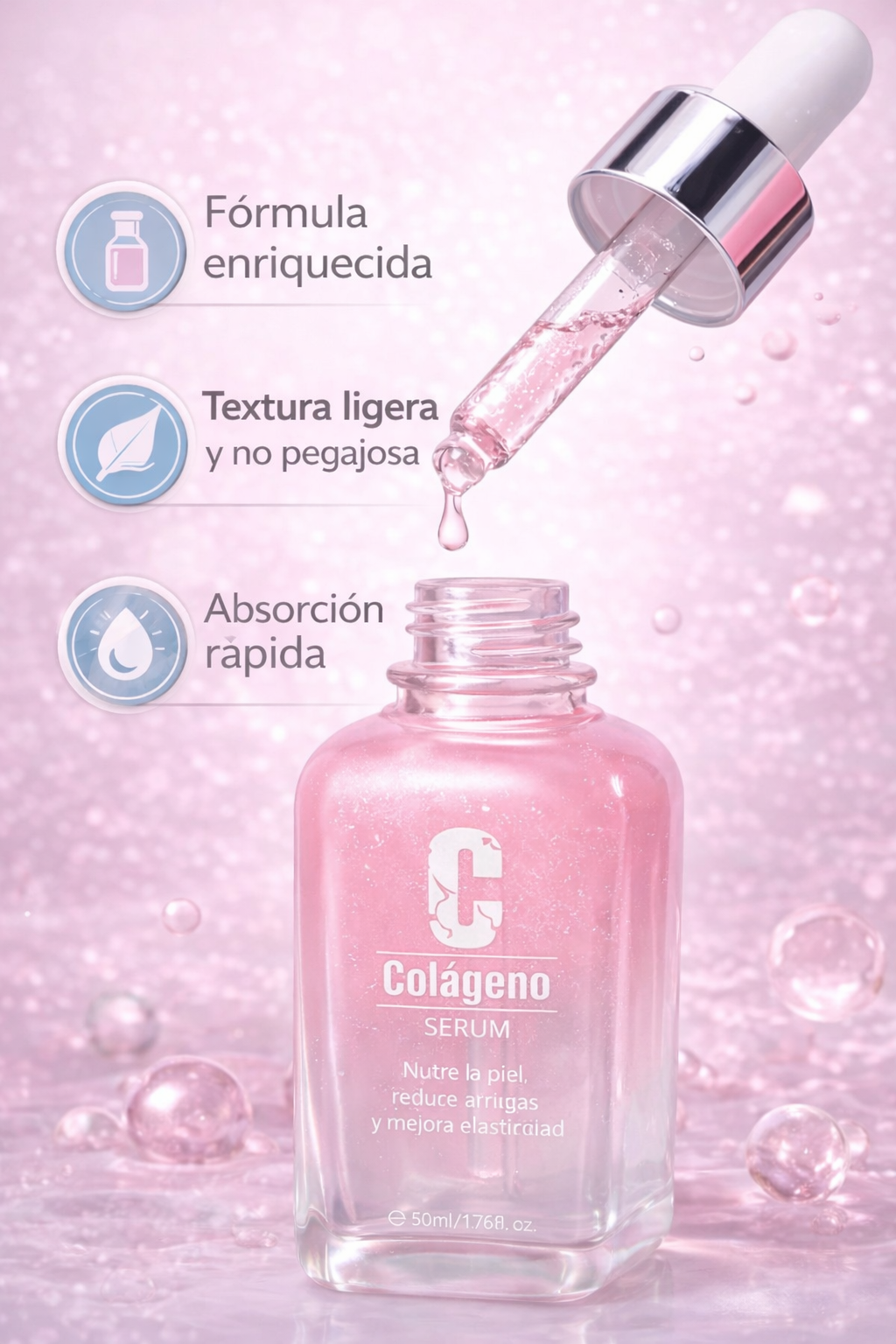 Serum de Colageno Facial Hidratante 50ml-3