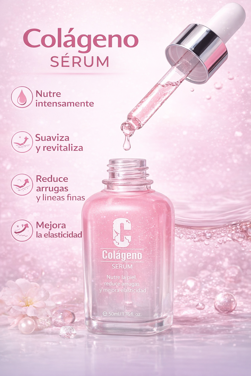 Serum de Colageno Facial Hidratante 50ml-4