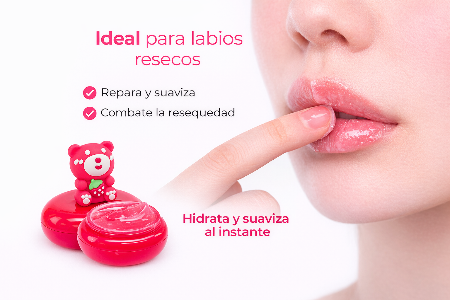 Mascarilla Labial Jelly Ushas Hidratante Para Labios-3