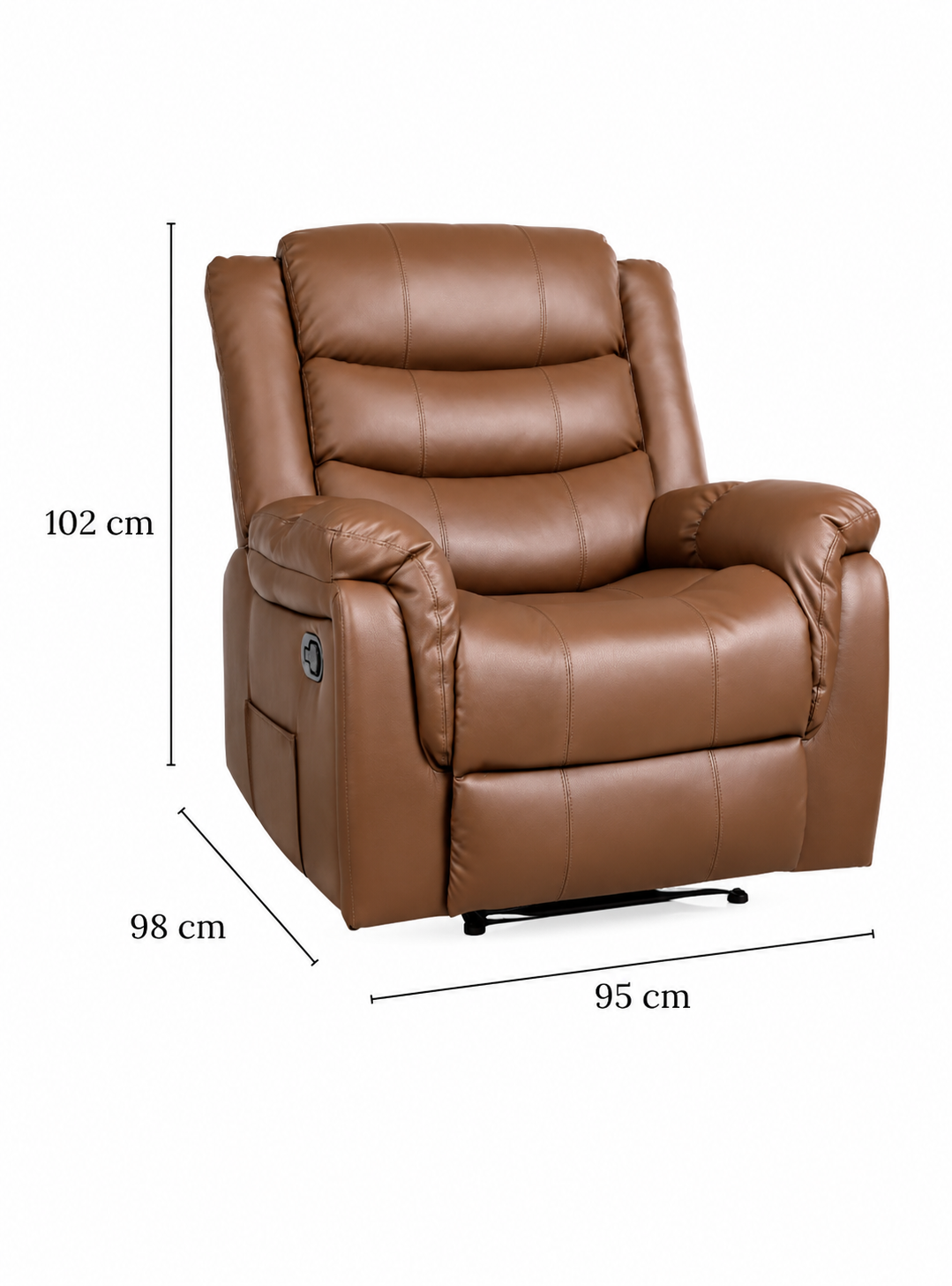 Berger Reclinable con Masajeador 8 Niveles Siena PRO-1