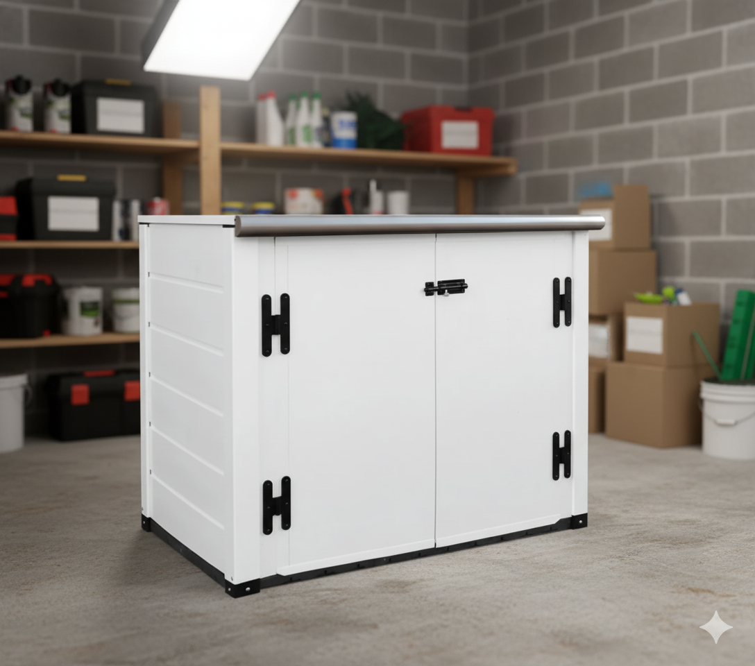 Bodega De Jardín Mediana Garofalo 2 Puertas-2