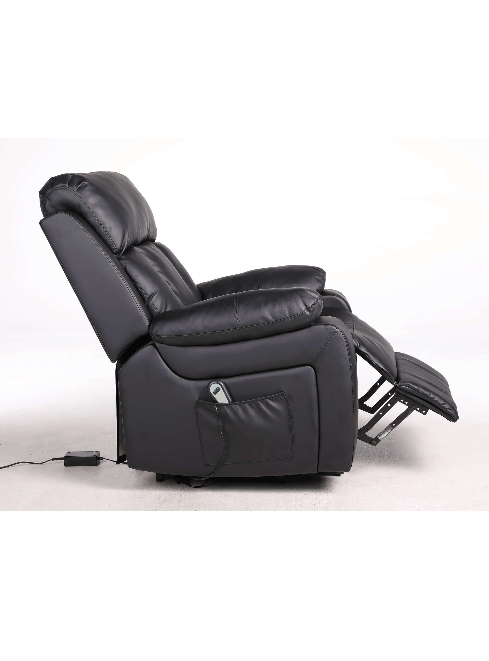 Berger Reclinable Electrico con Alzador Negro Senior Nubo-5