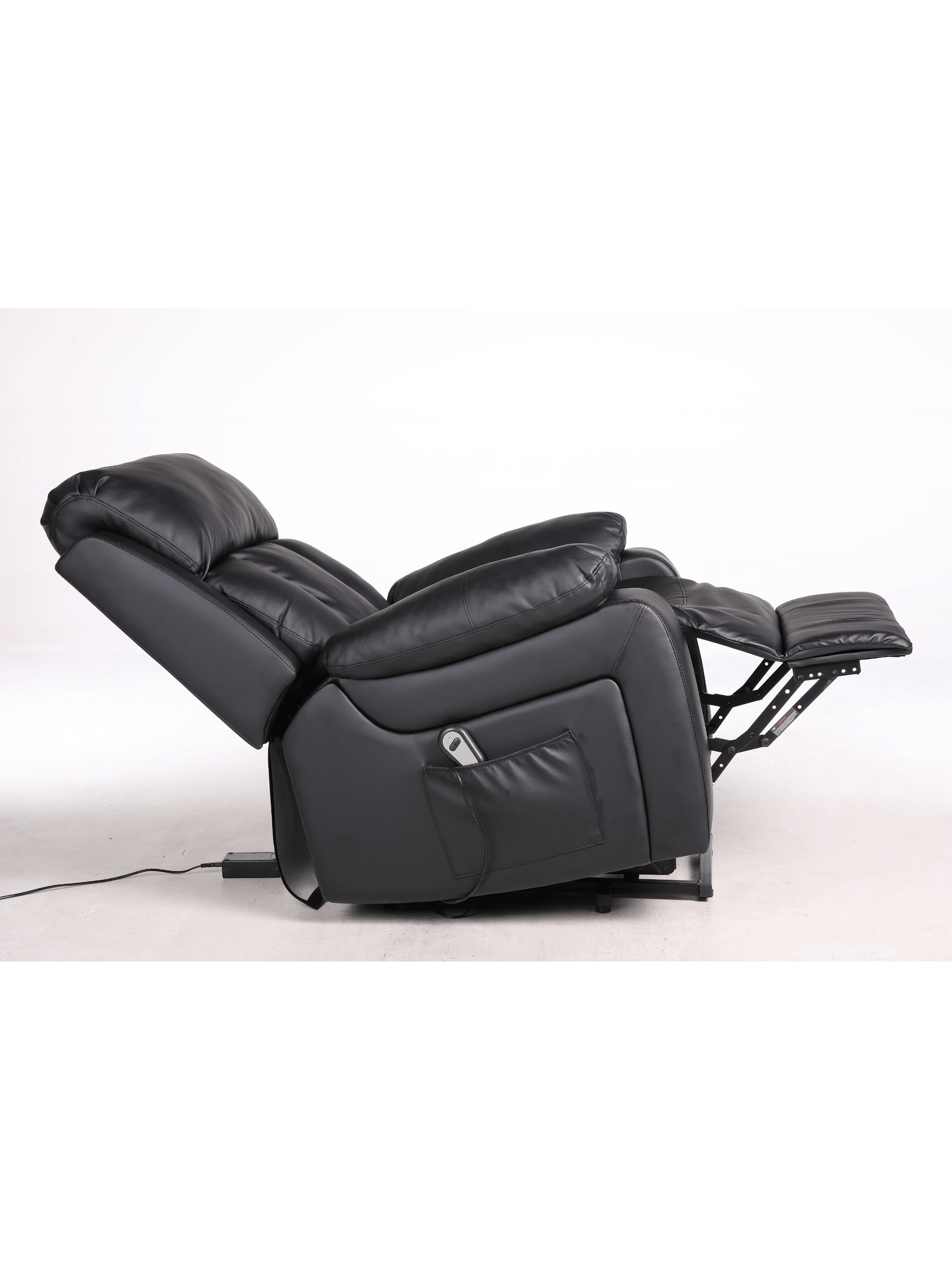 Berger Reclinable Electrico con Alzador Negro Senior Nubo-6