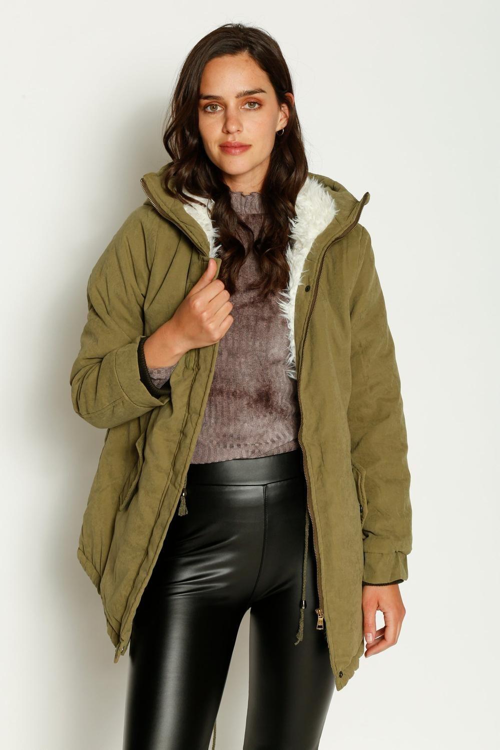 Chaqueta Tina Verde Eclipse-0