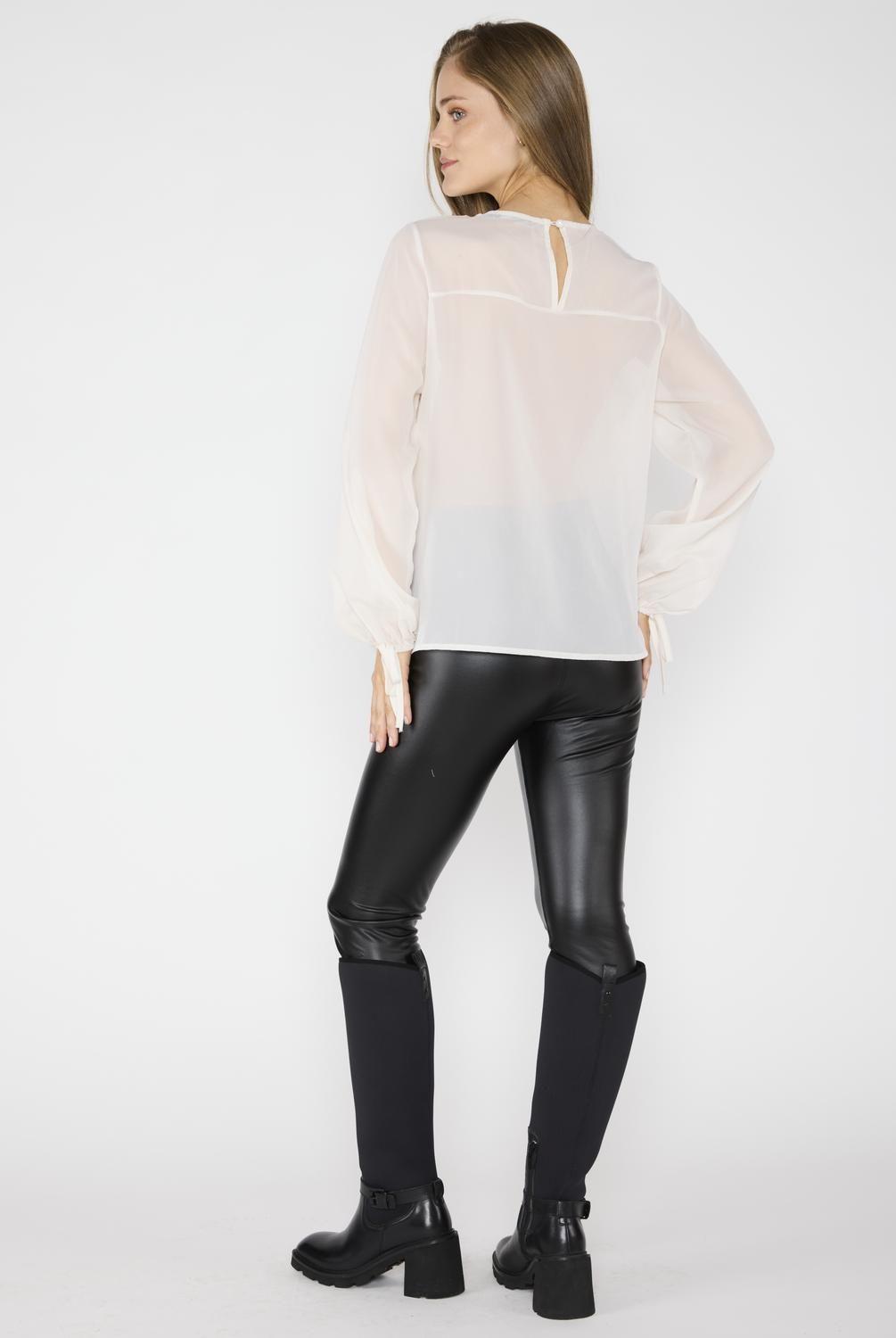 Blusa Romántica Guadalupe Crudo-2