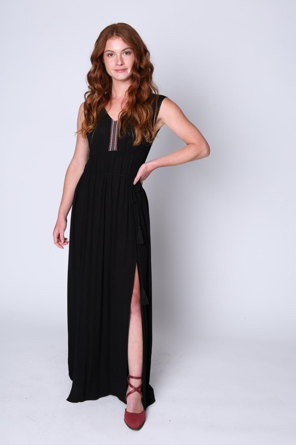 Vestido Mari Negro Eclipse-0