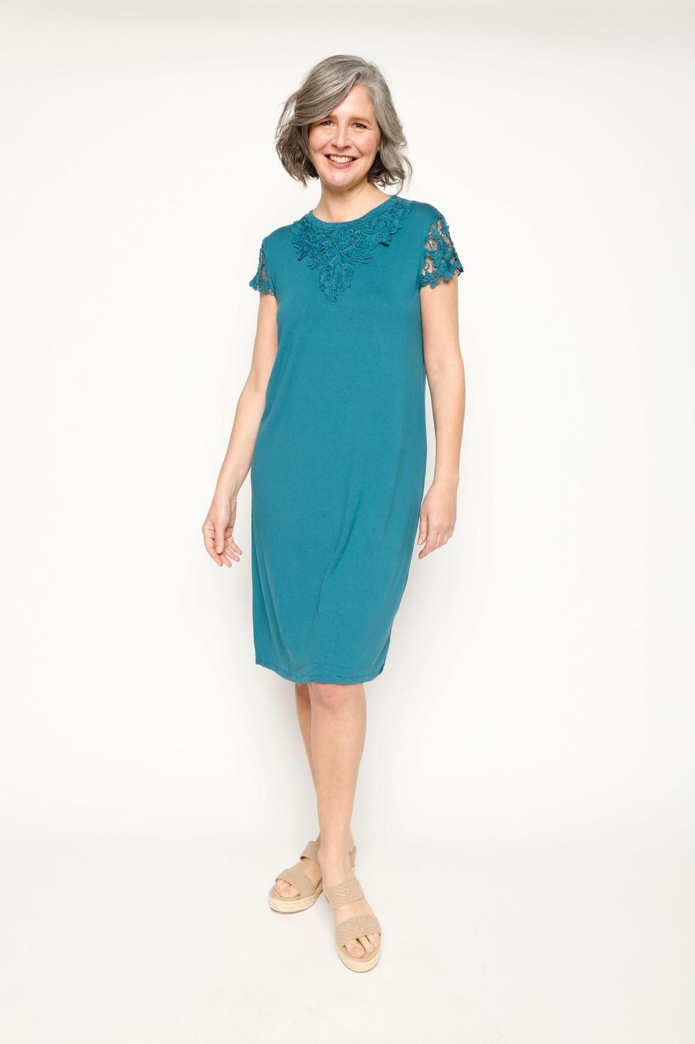 Vestido Marina Turquesa Woman by Eclipse-0