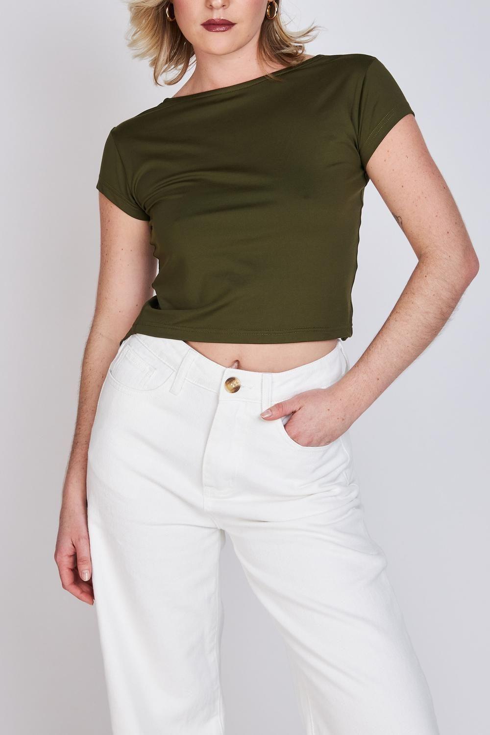 Polera Sin Espalda Elisa Verde ATR by Eclipse-0