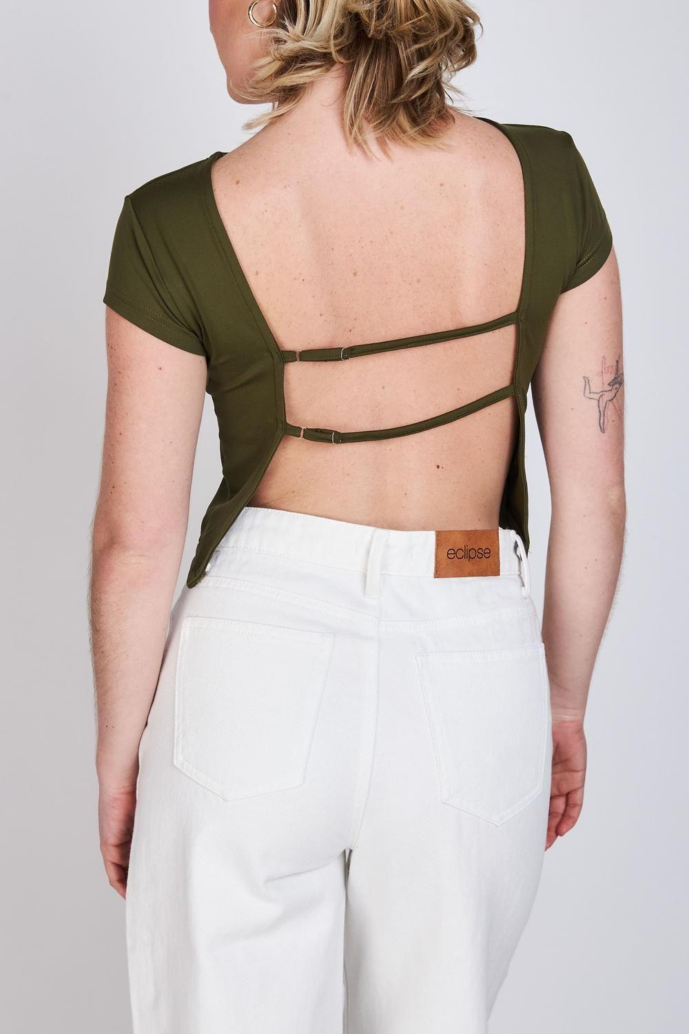 Polera Sin Espalda Elisa Verde ATR by Eclipse-2