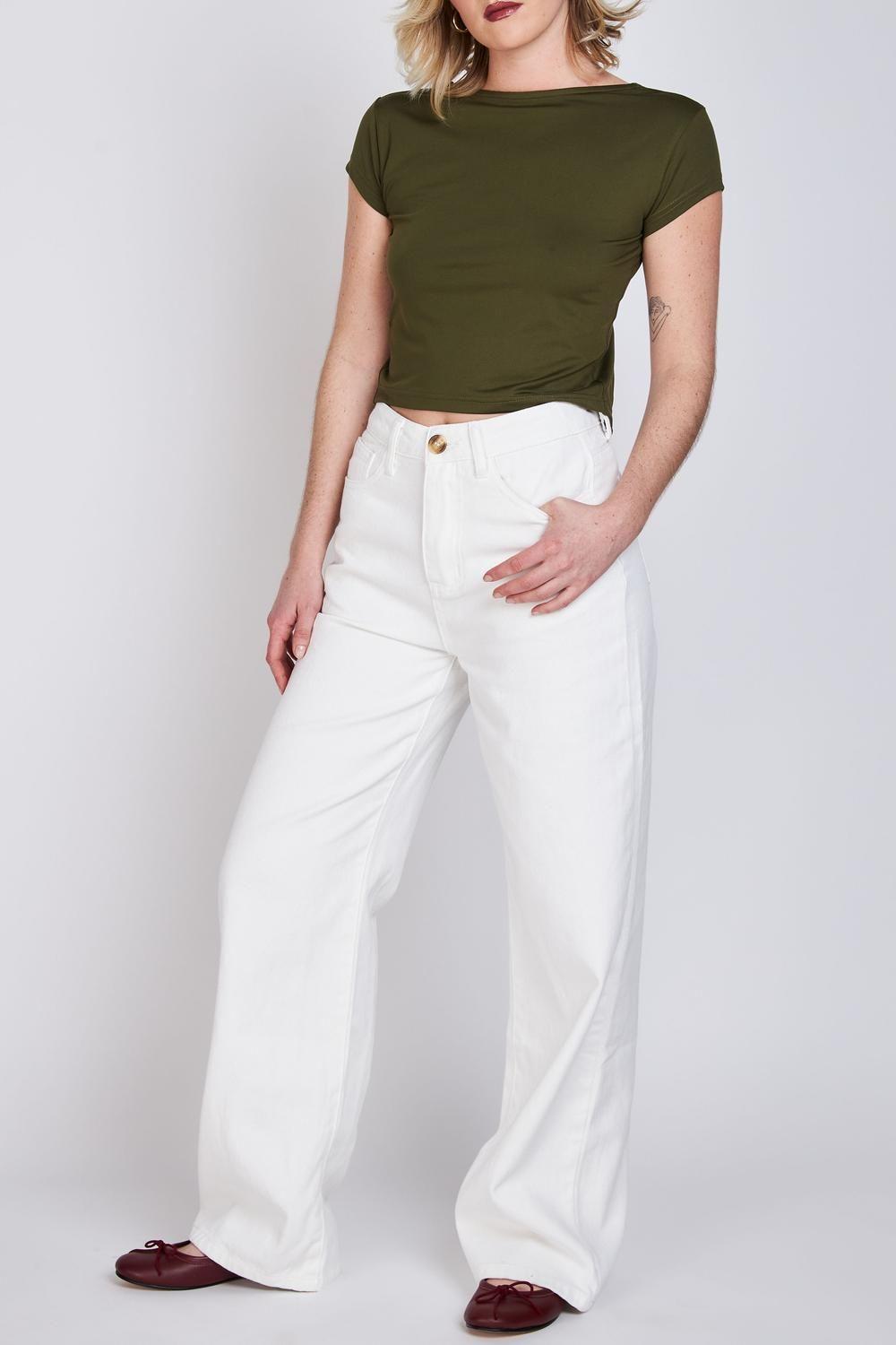 Polera Sin Espalda Elisa Verde ATR by Eclipse-3