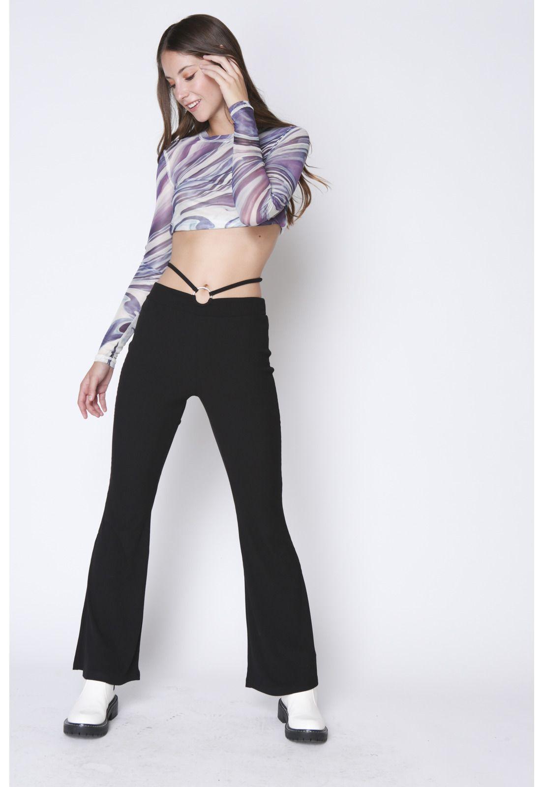 Pantalón Mika Negro Atrevida-3