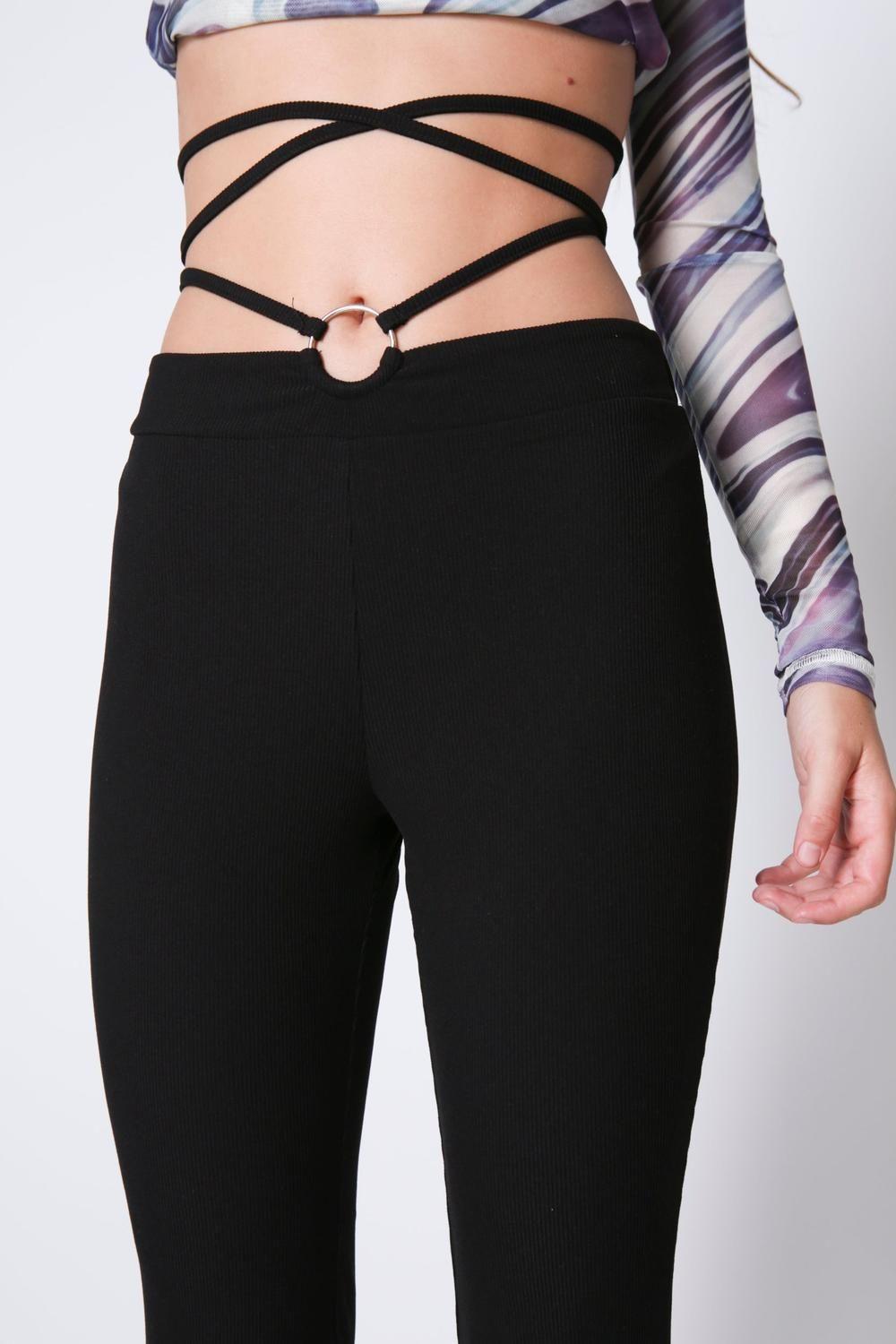 Pantalón Mika Negro Atrevida-2