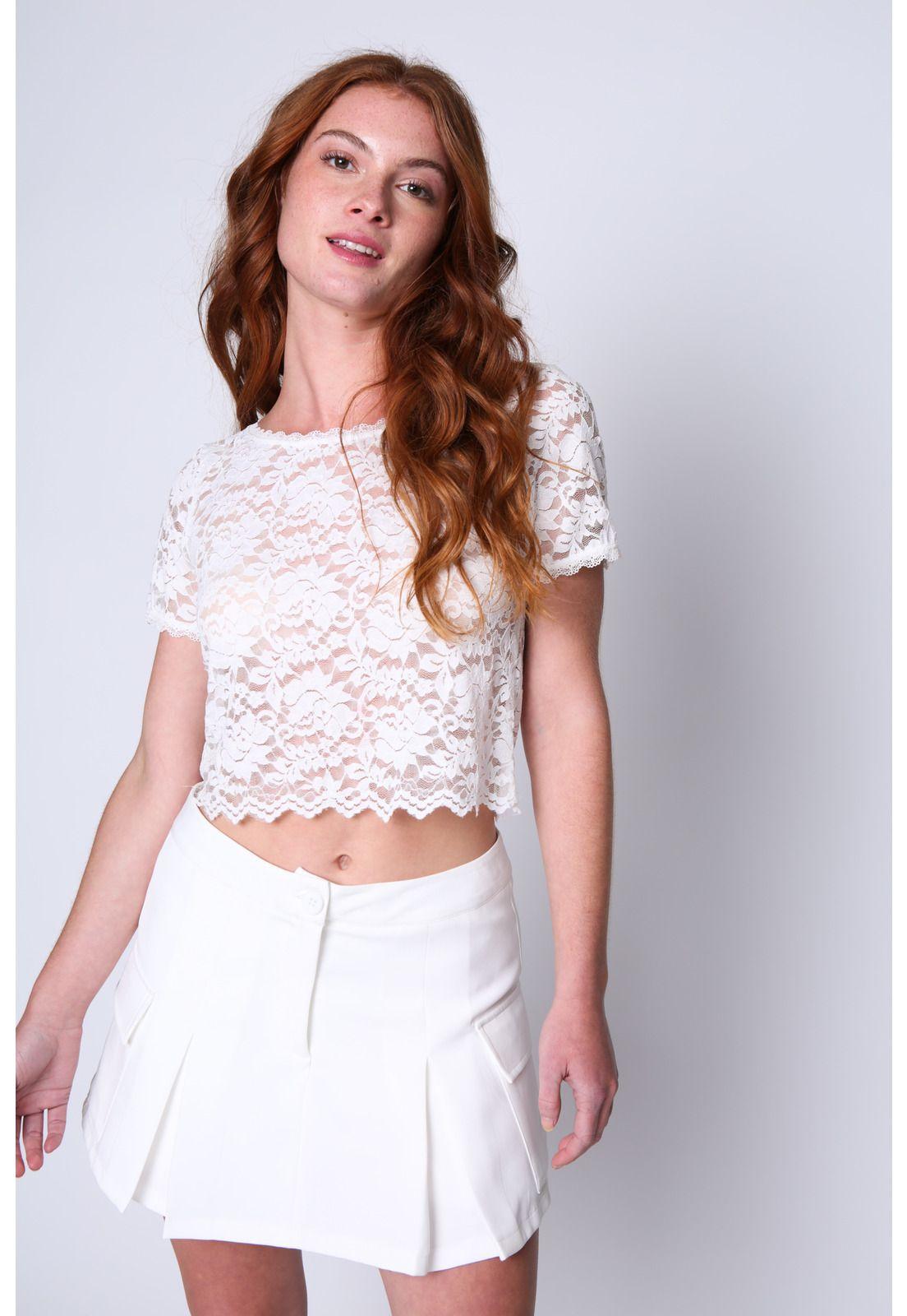 Polera Elena Blanco ATR-0