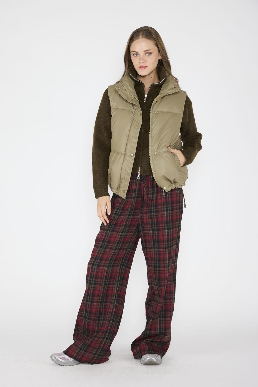 Parka Sin Mangas Anastasia Verde-2