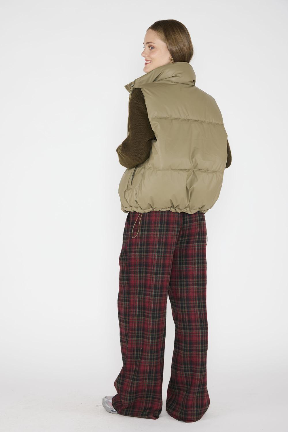 Parka Sin Mangas Anastasia Verde-3