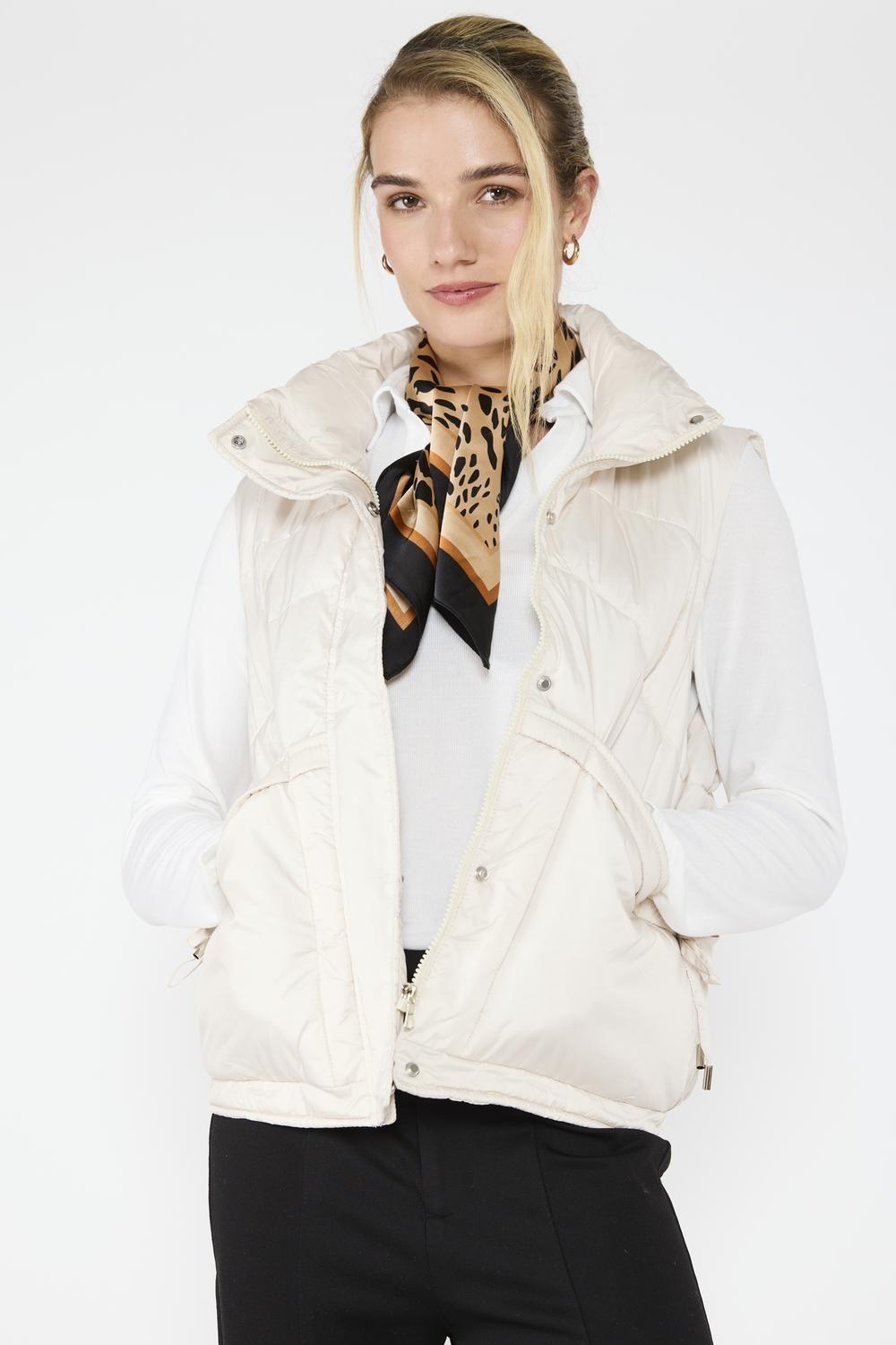 Parka Sin Mangas Josefa Crudo-0