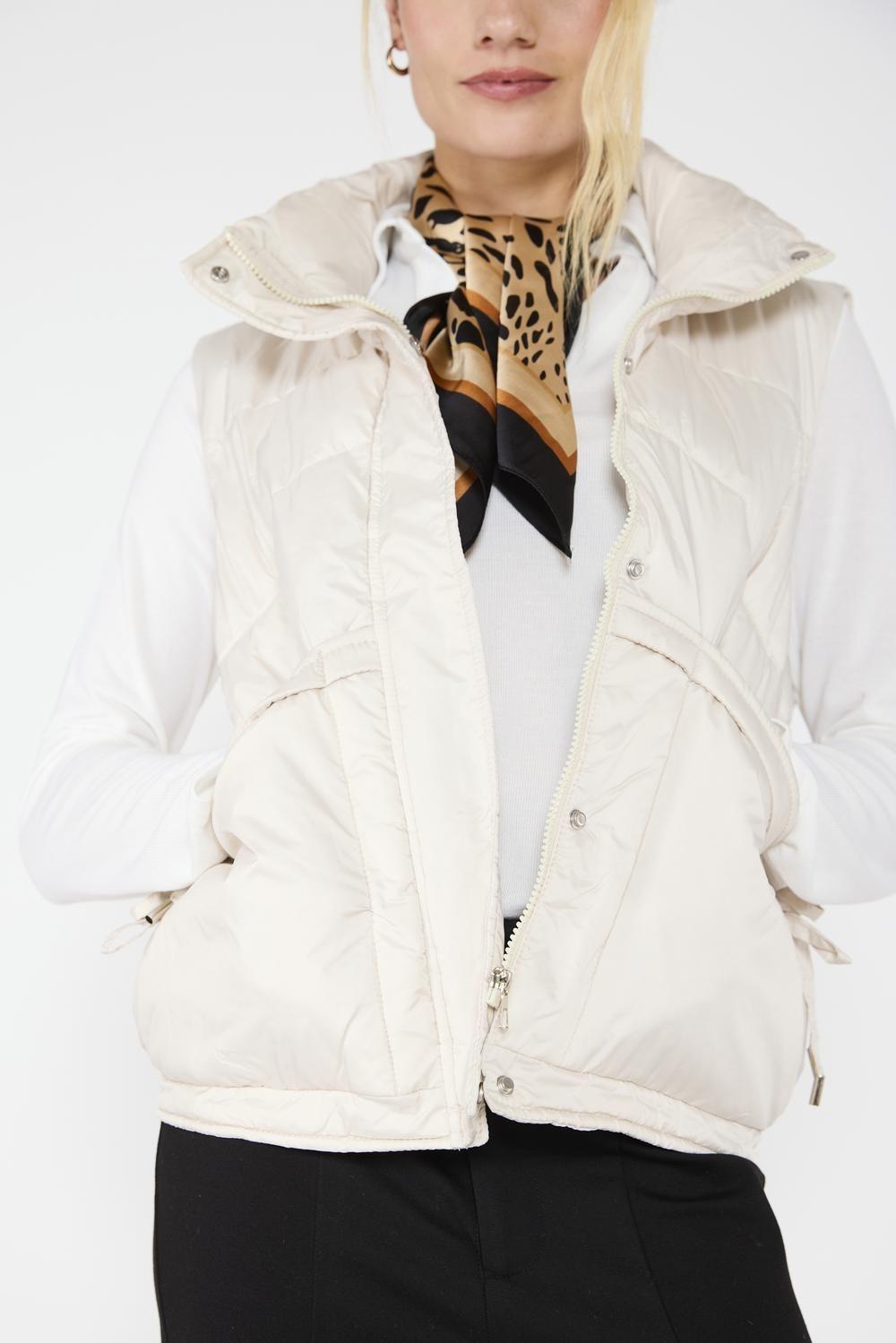 Parka Sin Mangas Josefa Crudo-1