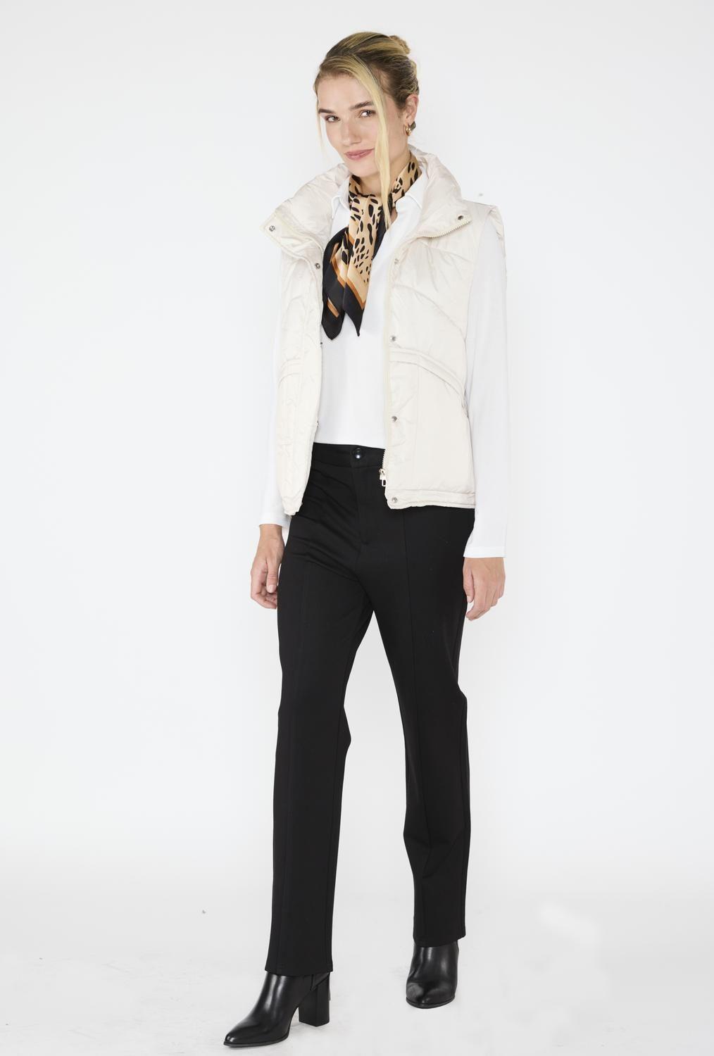 Parka Sin Mangas Josefa Crudo-3