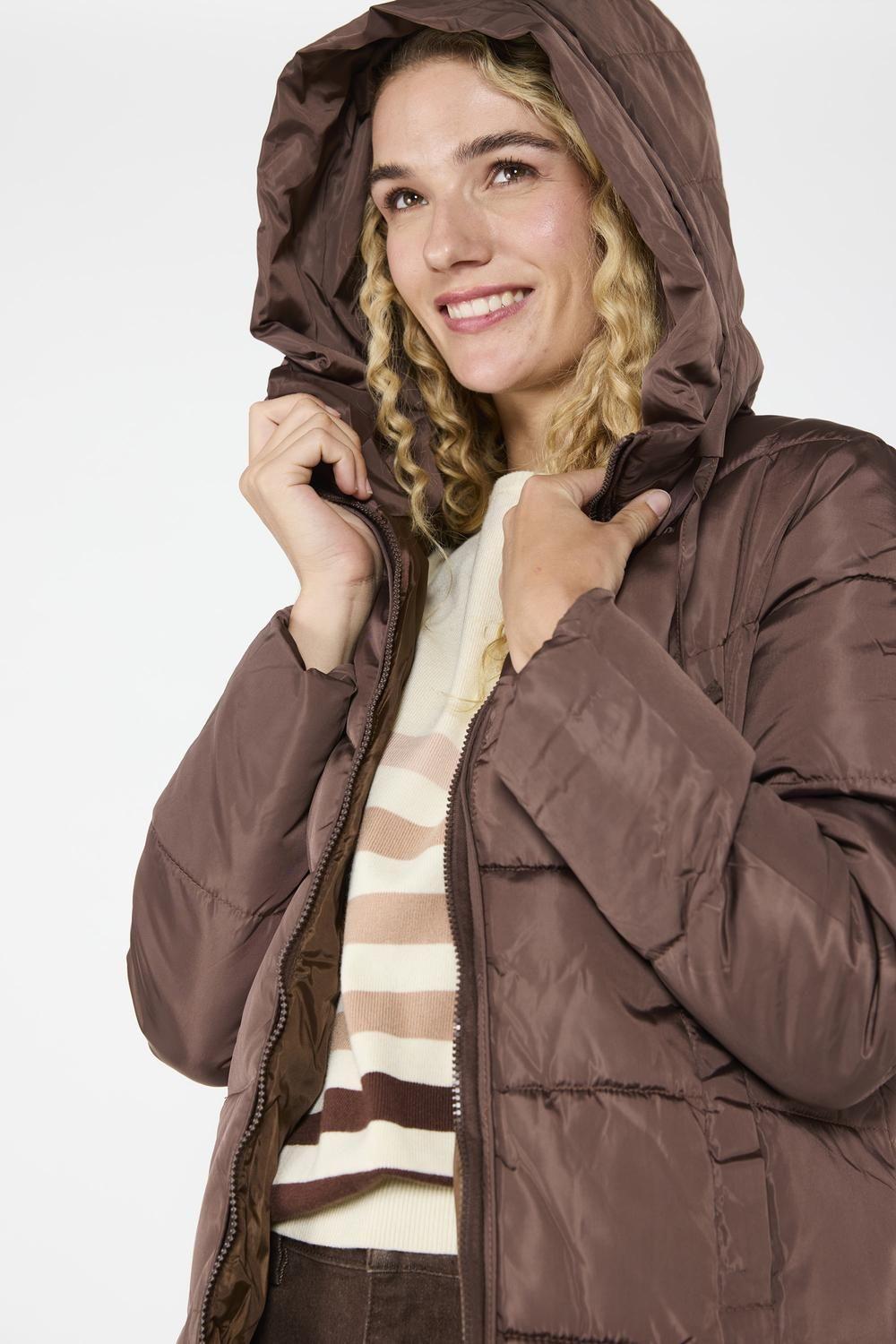 Parka Larga Antonia Café-1