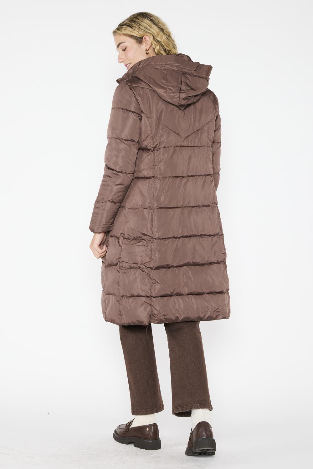 Parka Larga Antonia Café-2