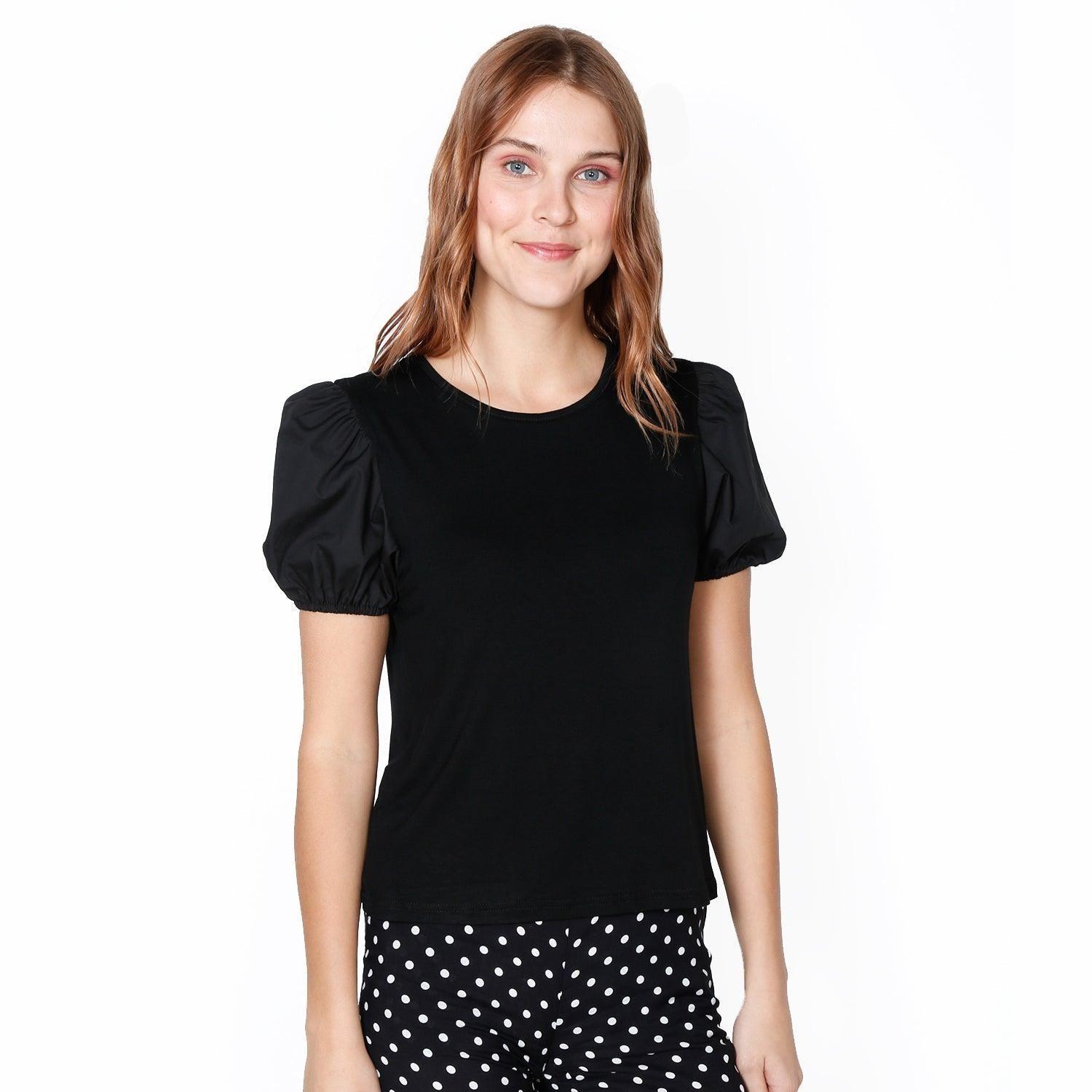 Polera Gini Negro Eclipse-0