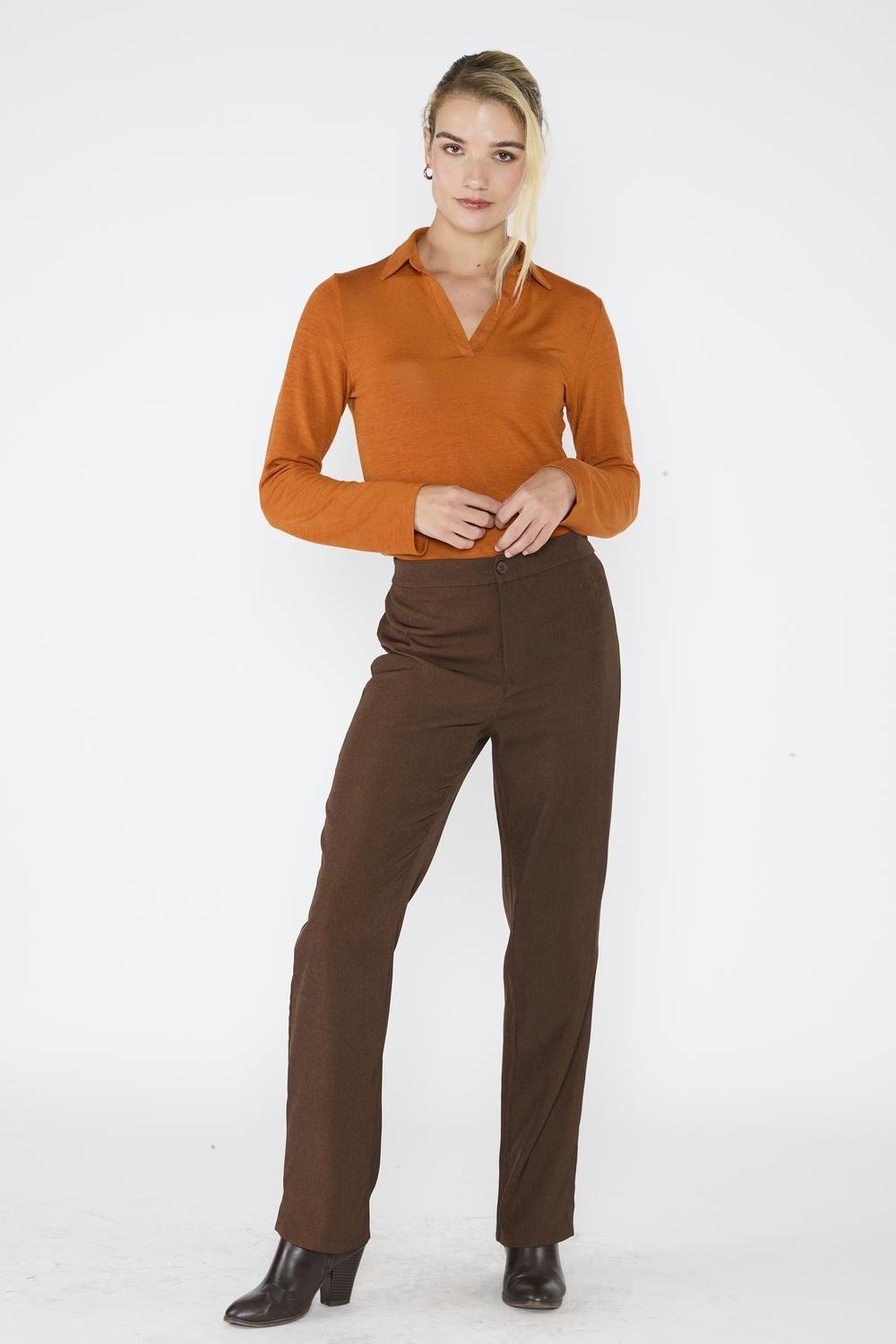 Polera Isabel Camel-3