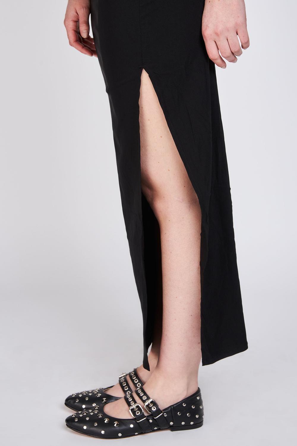Vestido Ajustado Escote Bote Audrey Negro ATR by Eclipse-3