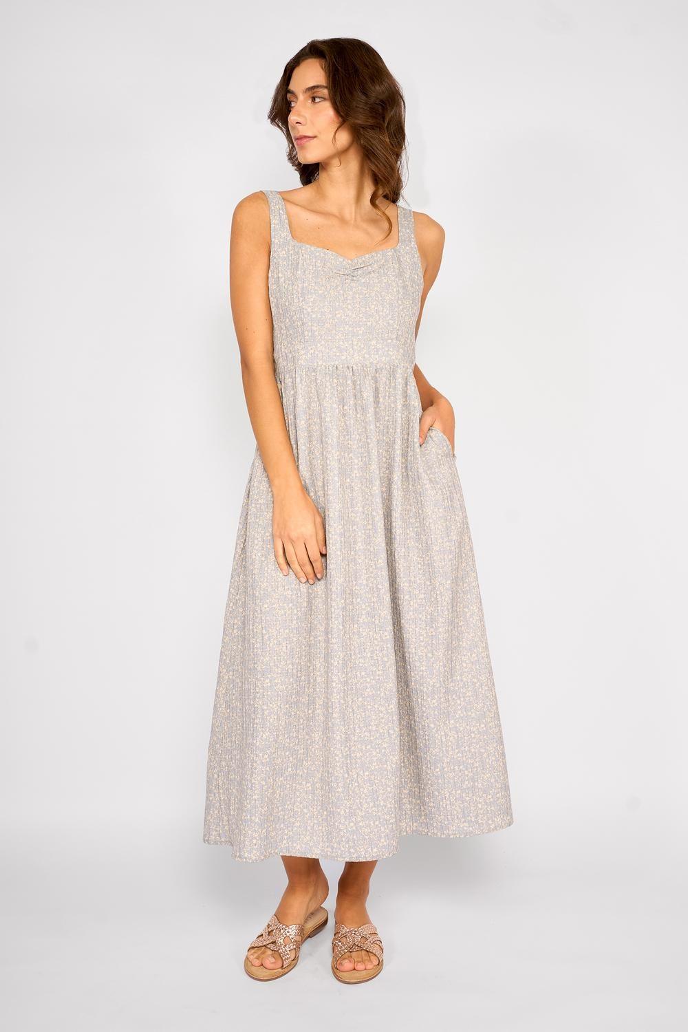 Vestido Estampado Fabiana Denim-0