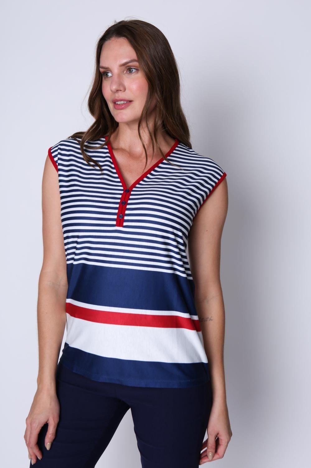 Polera Livia Azul Woman-0