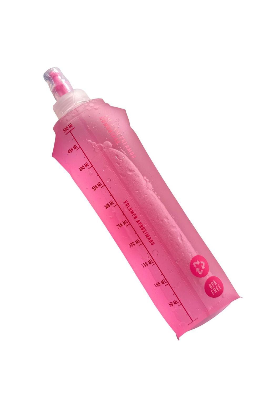 Botella Running Soft Flask 500cc Fucsia-3