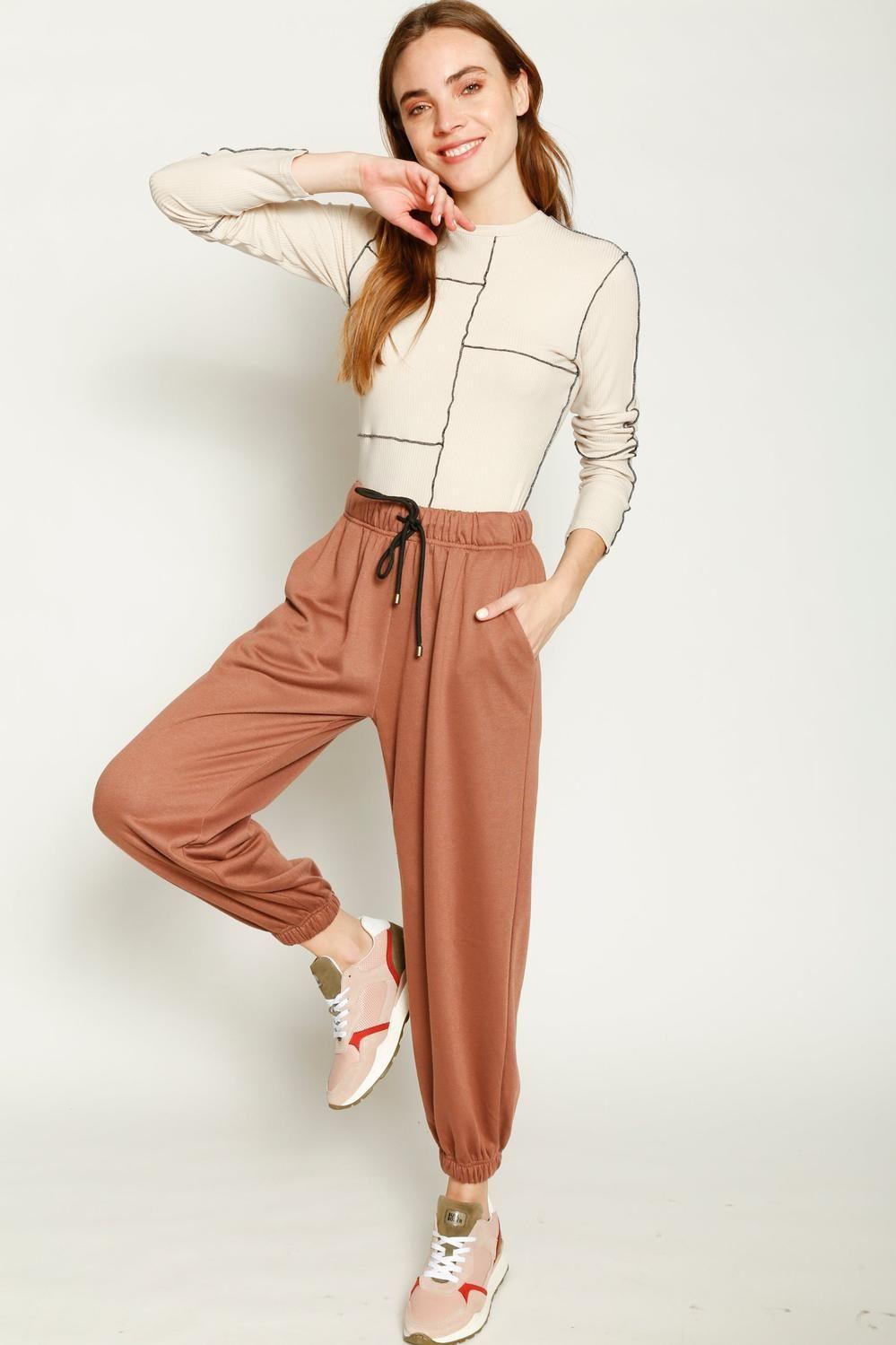 Jogger Rosie Café Atrevida-3