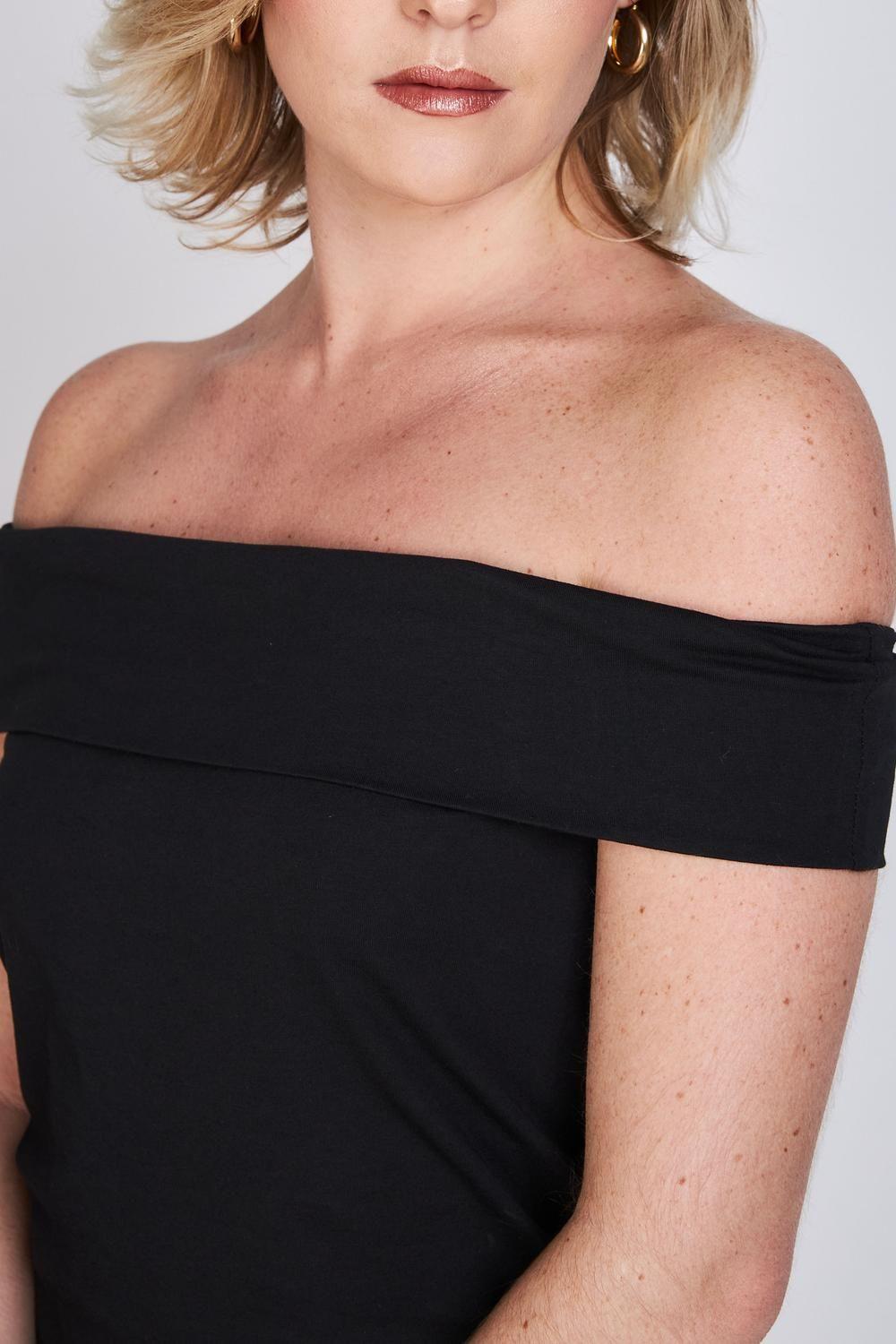 Top Hombros Descubiertos Bardot Negro ATR by Eclipse-2