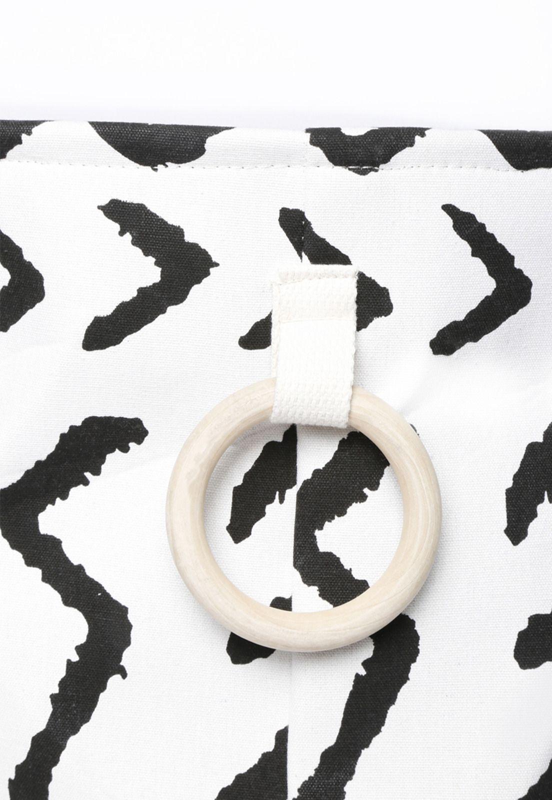 Canasto Étnico Sólido Deco Eclipse-2