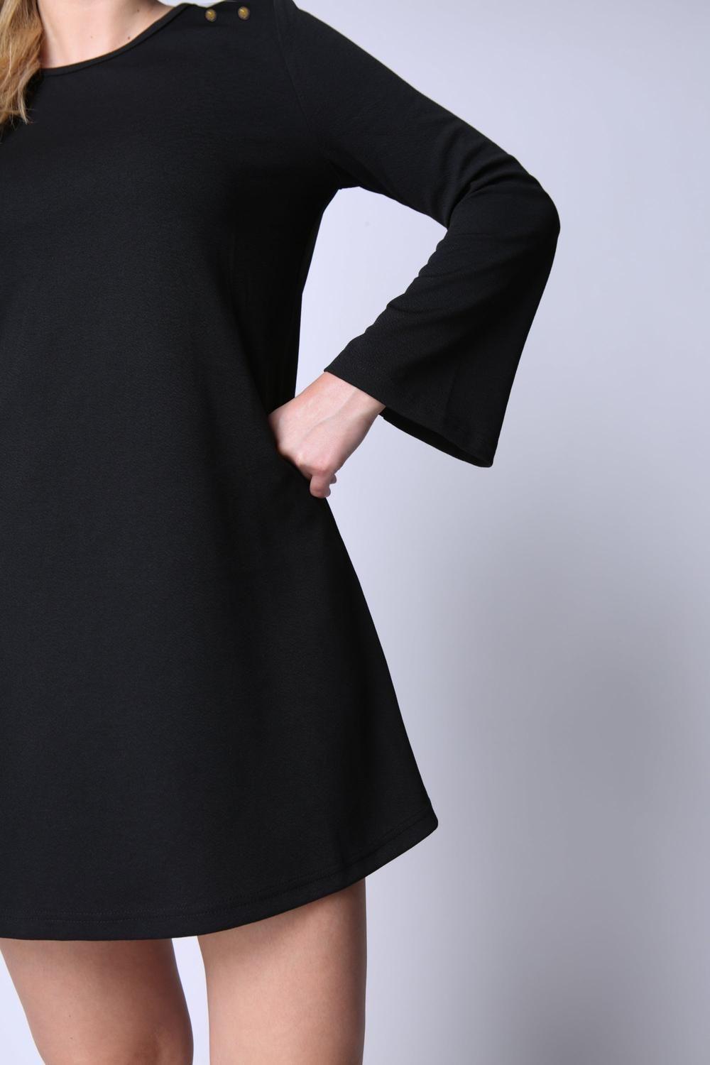 Vestido Isidora Negro Woman by Eclipse-2