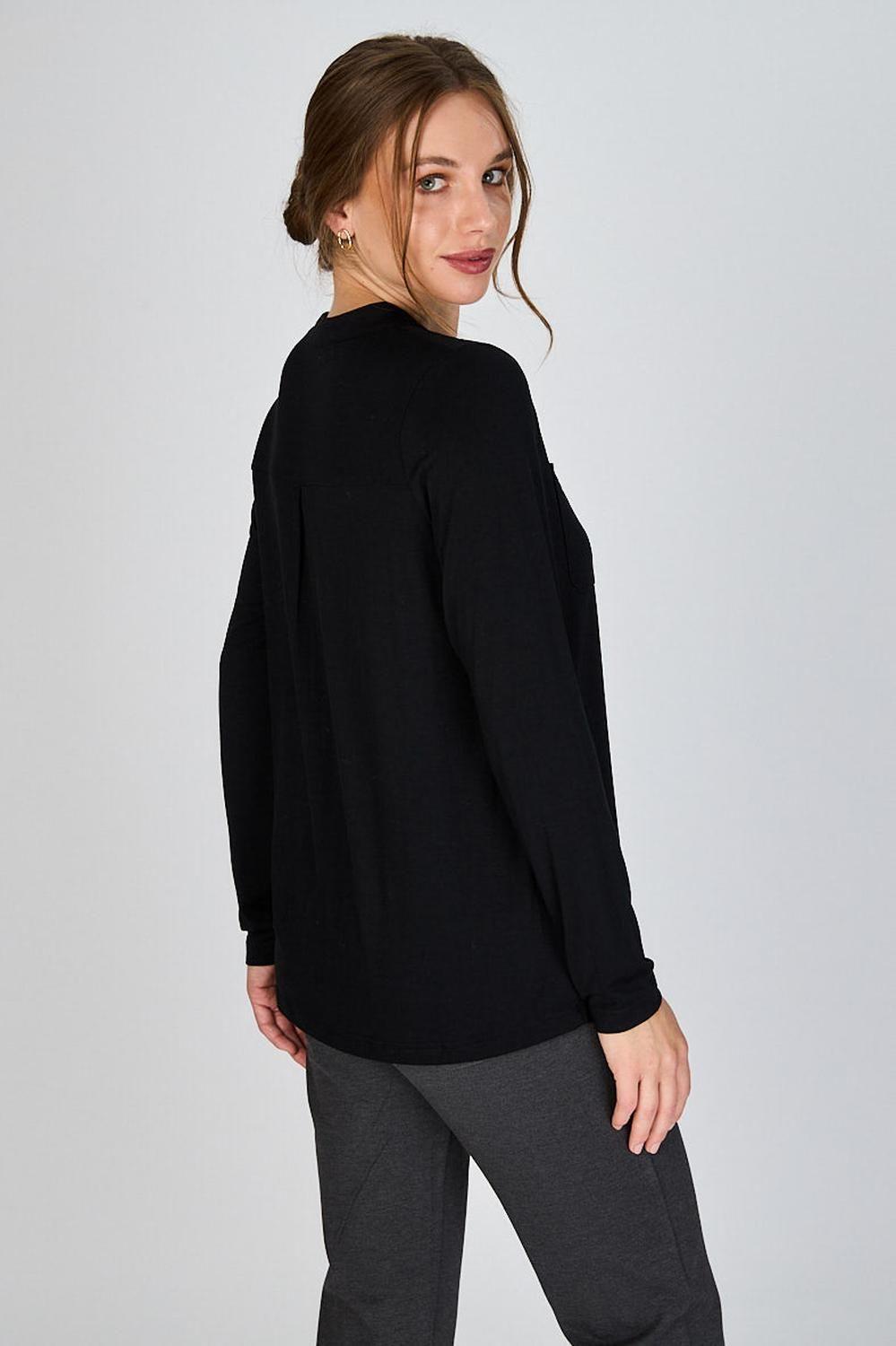 Polera con Cierre Maya Negro Woman by Eclipse-4
