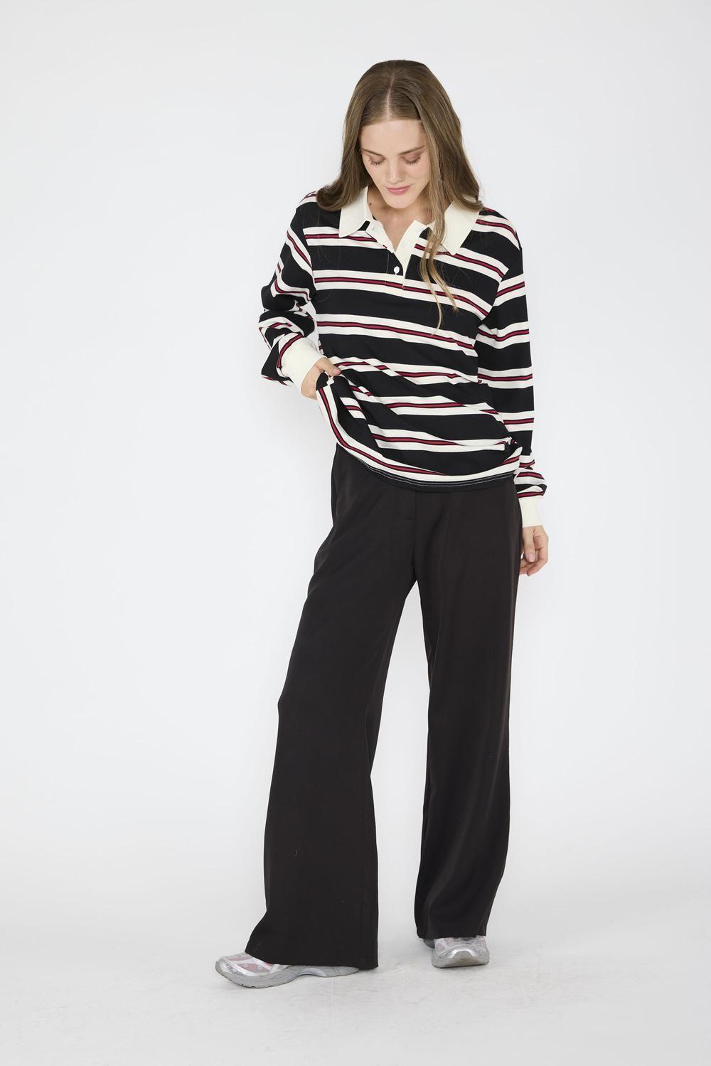 Polera Rugby Zoe Negro-3