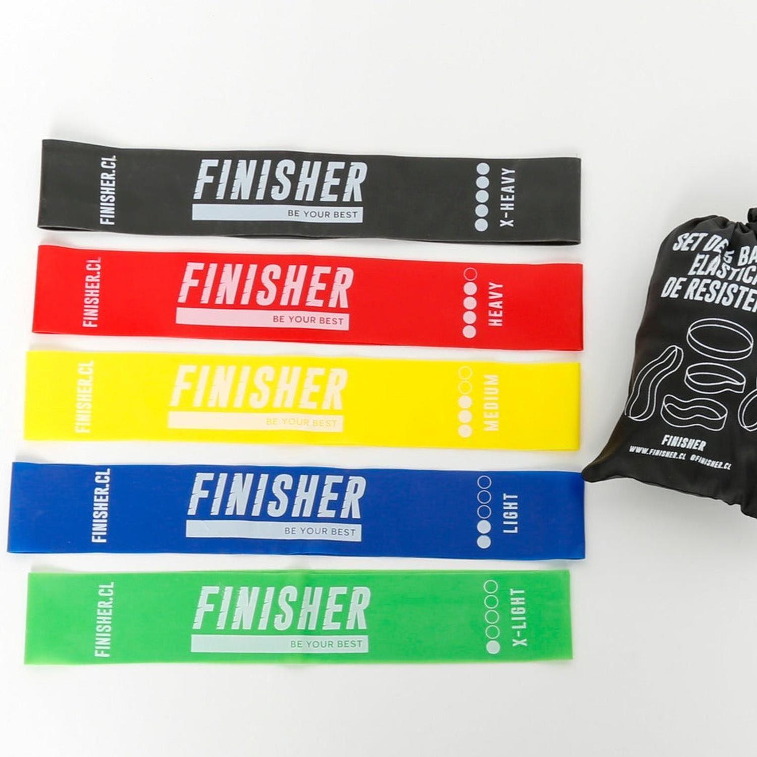 Set de 5 Bandas Loop de Resistencia Finisher-0