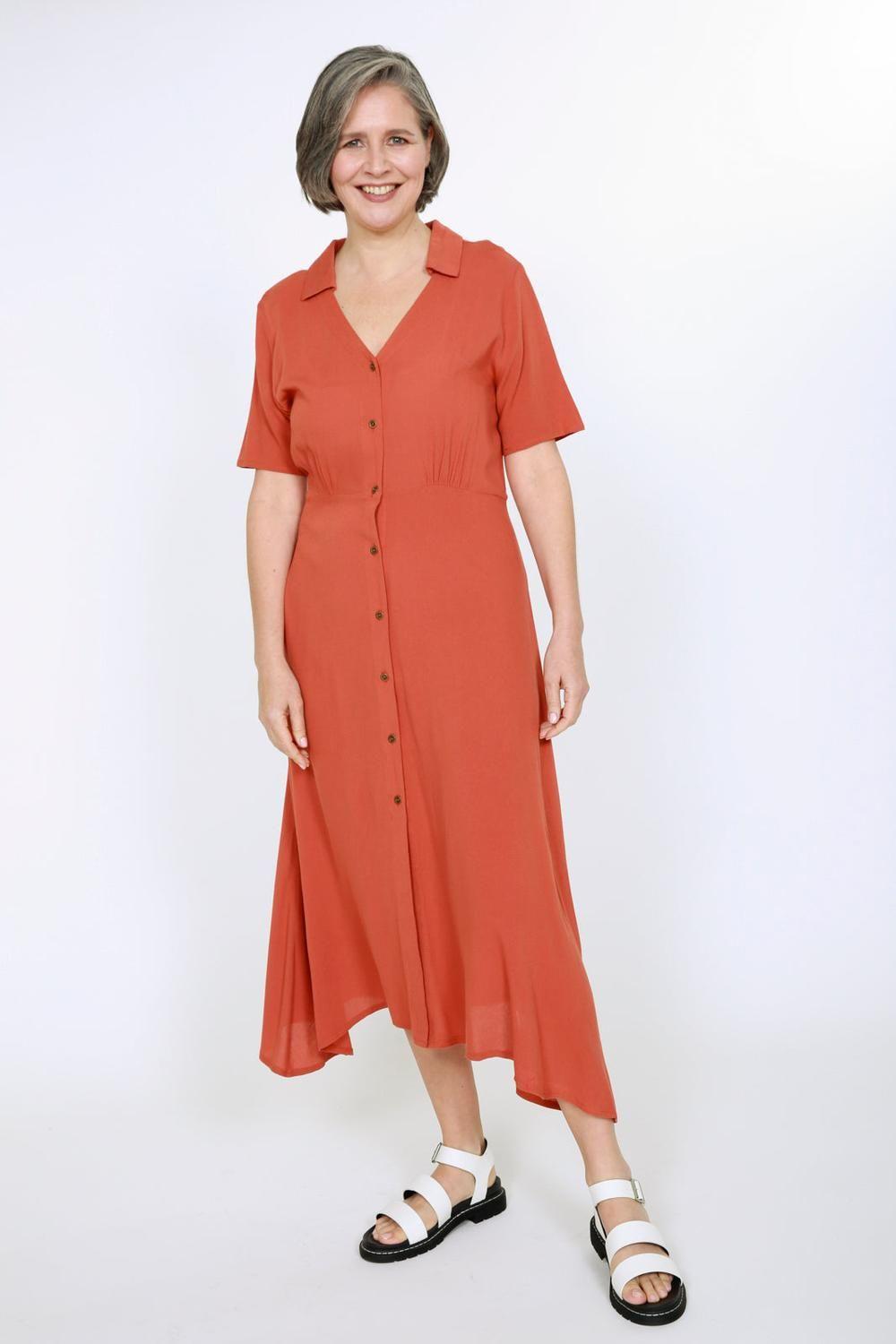 Vestido Jose Terracota Woman By Eclipse-0