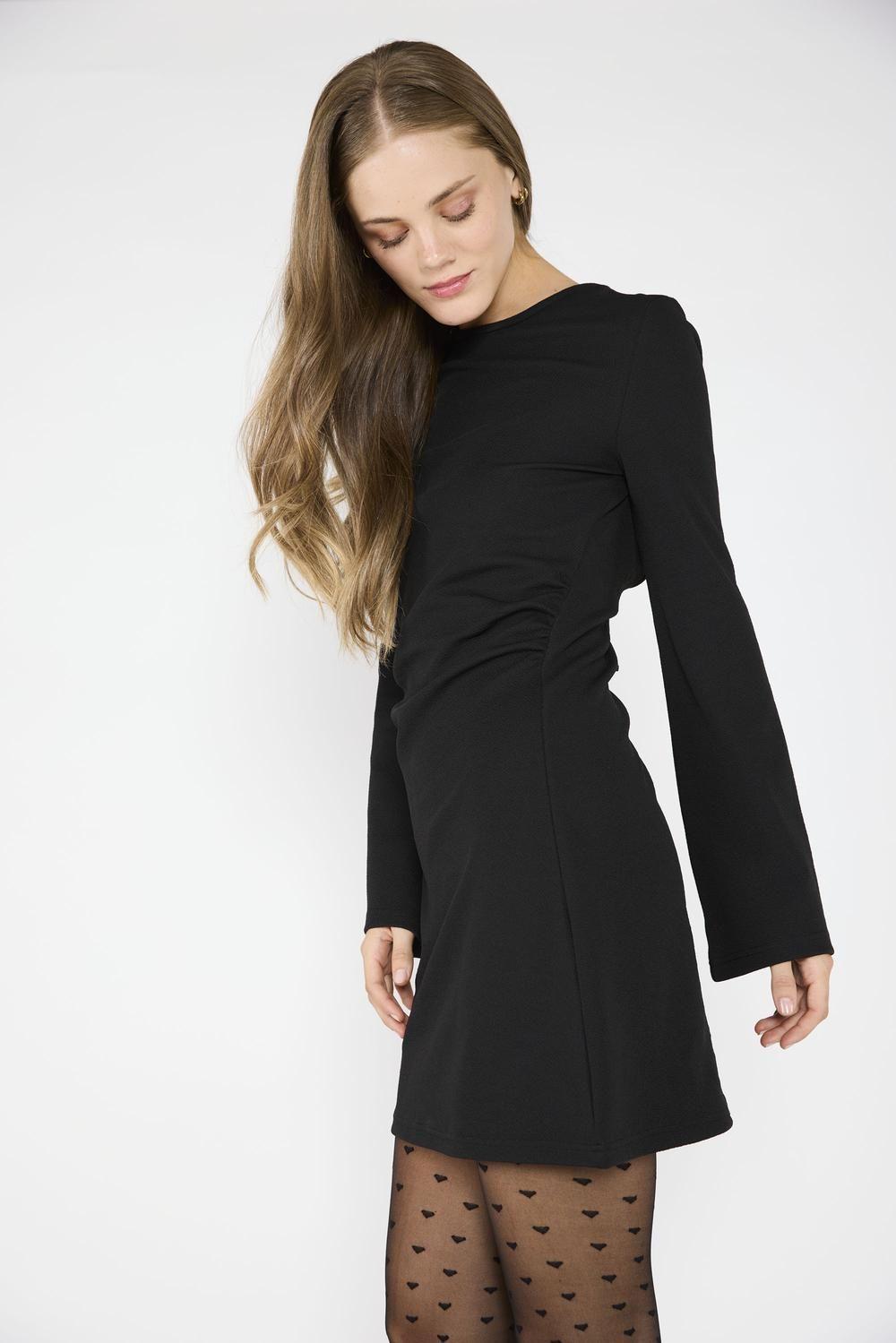 Vestido Ajustado Emilia Negro-3