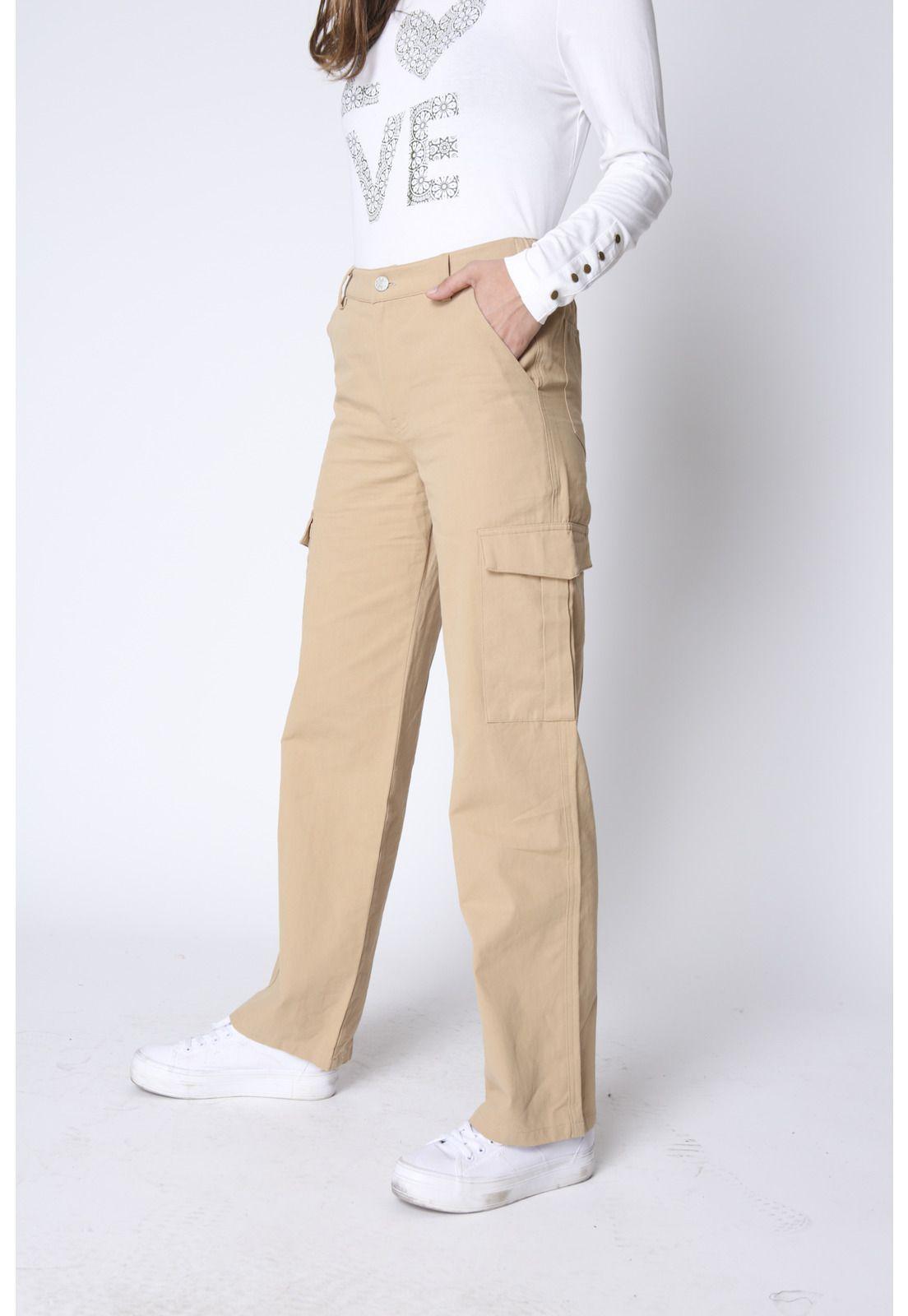 Pantalón Jo Beige Eclipse-0