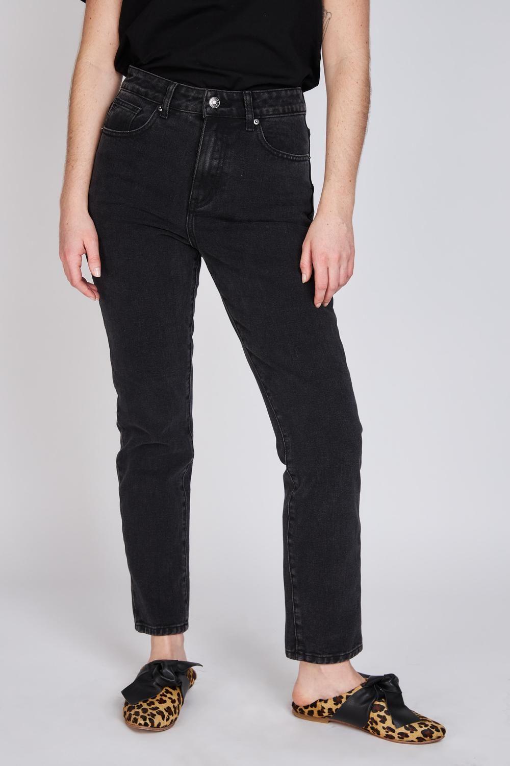 Jeans Straight Anastasia Negro Negro Eclipse-0
