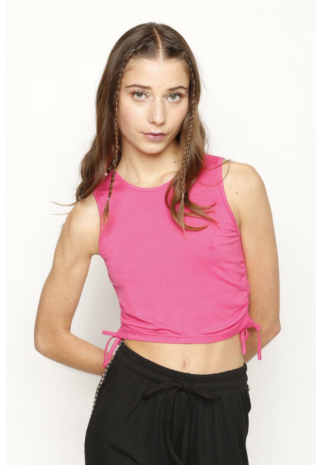 Top Barbie Fucsia Atrevida-0