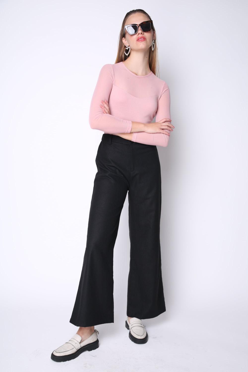 Pantalón Sastrero Filipa Negro ATR by Eclipse-3