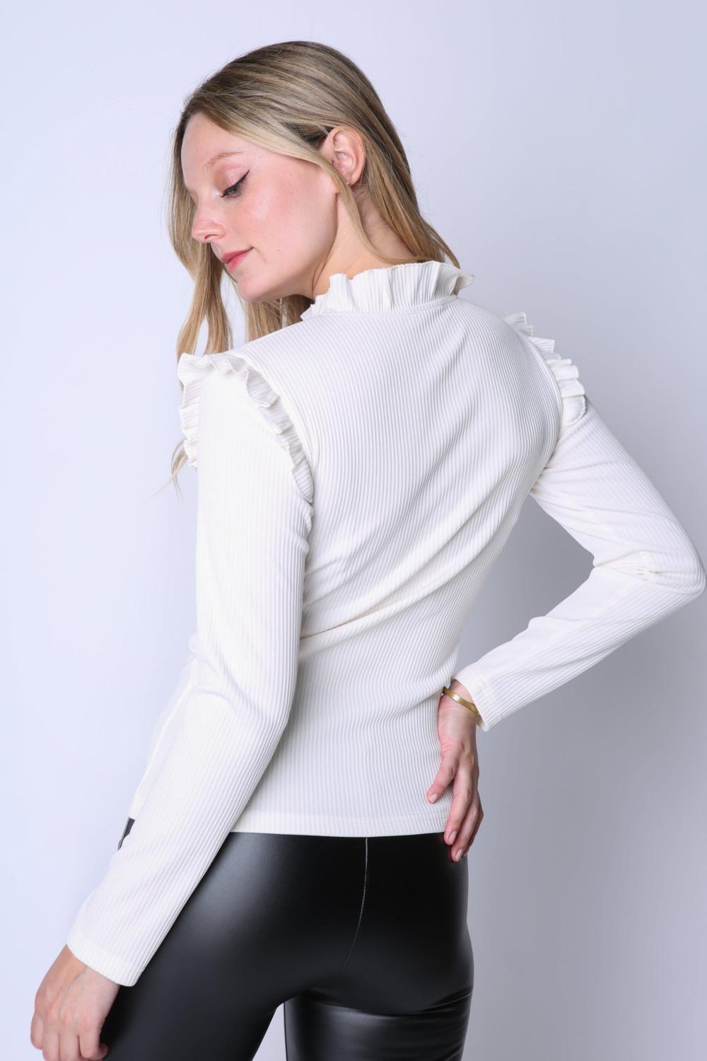 Polera Rosario Ecru Eclipse-1