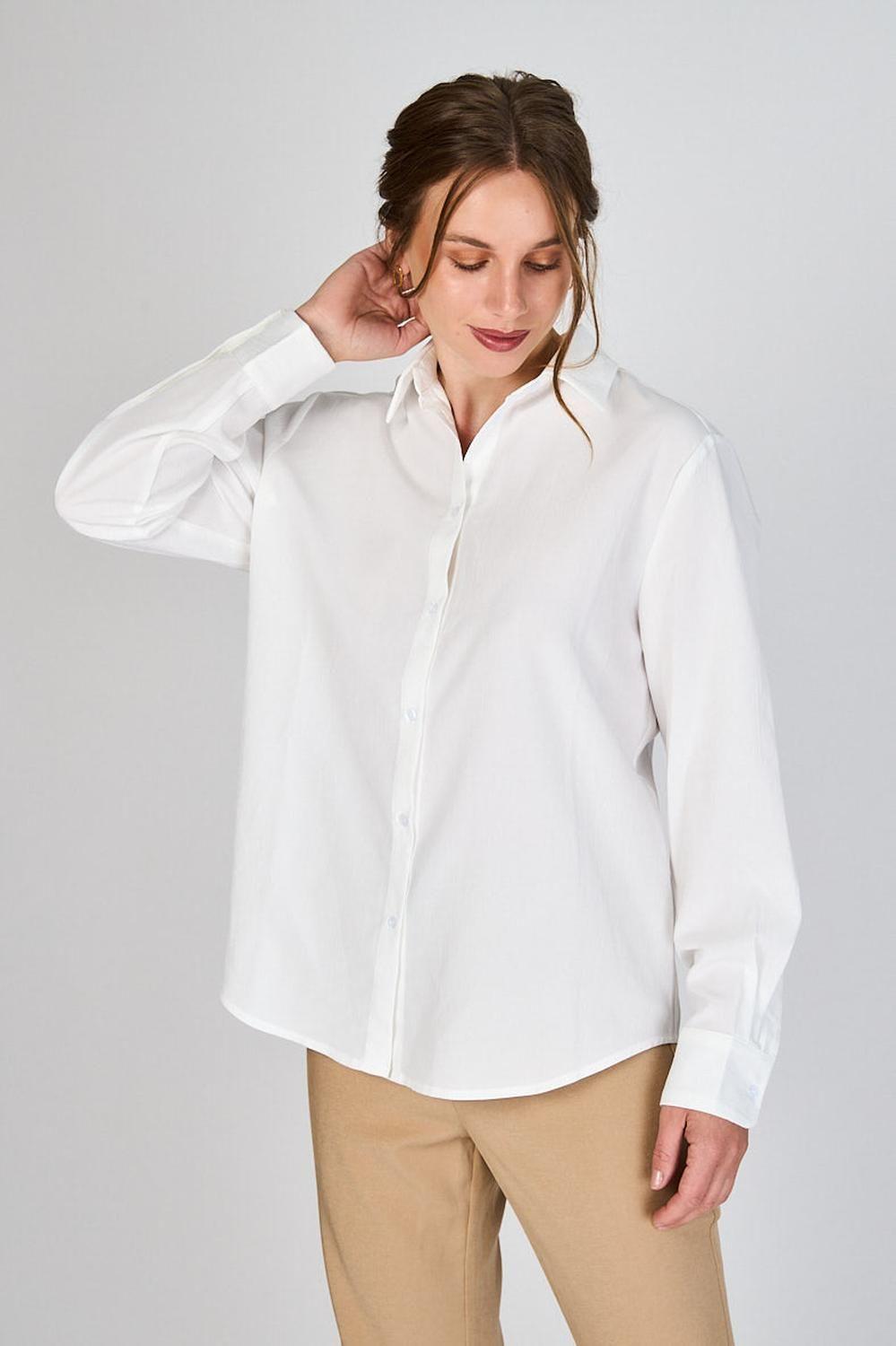 Camisa Elasticada Claudia Blanco Woman by Eclipse-0