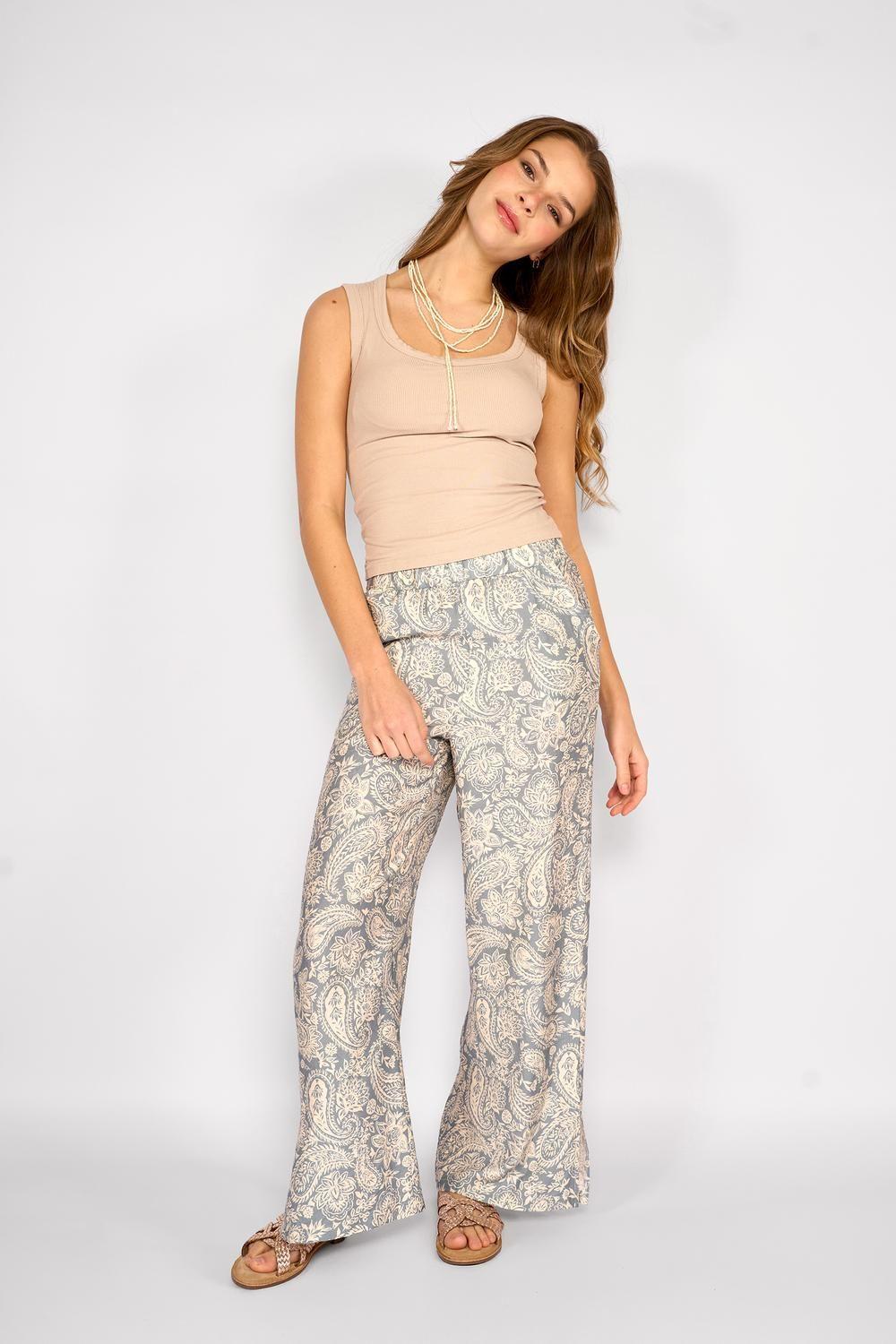 Top con Sujetador Incorporado Valentina Beige-3