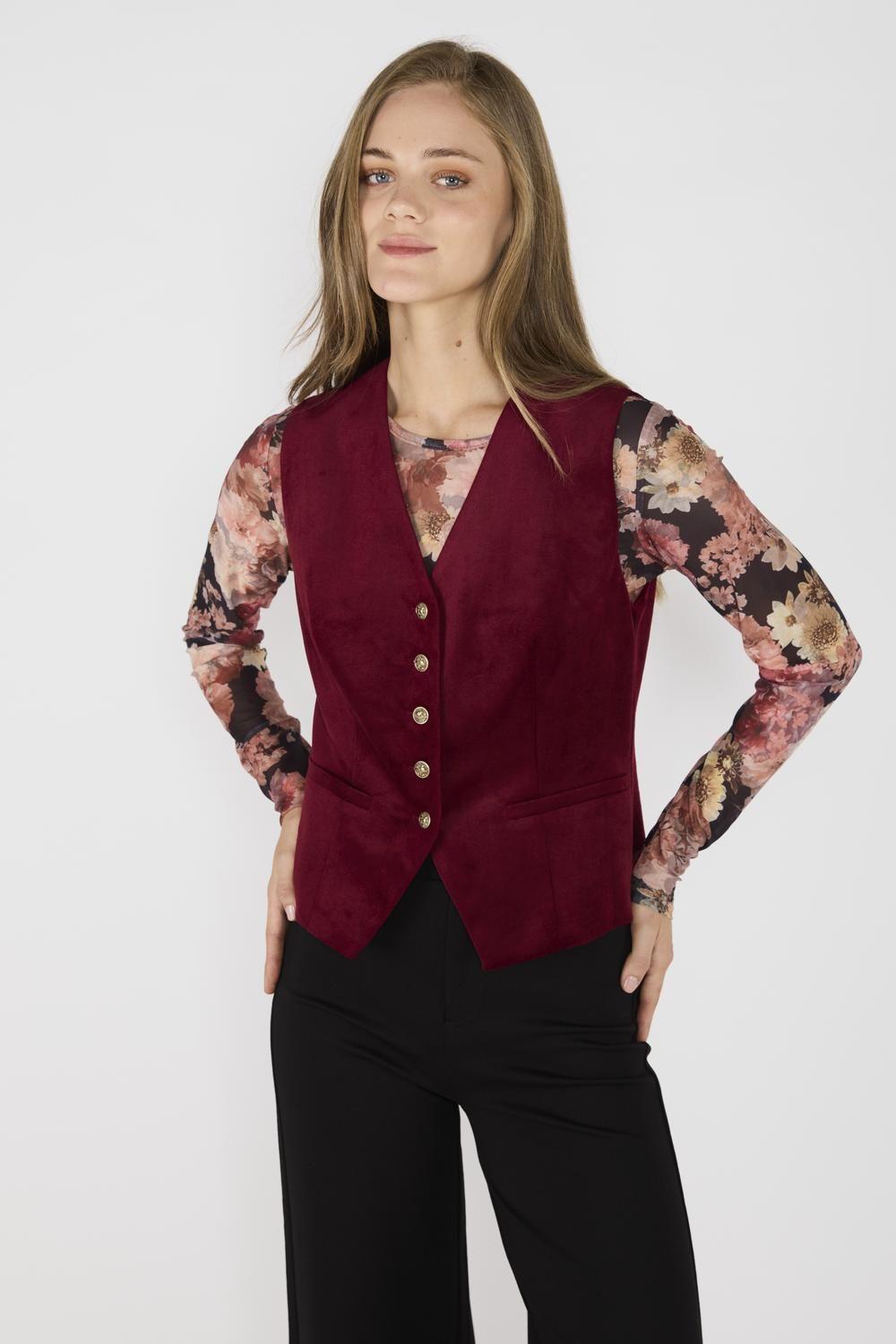 Vest Velvet Ana Burdeo-0