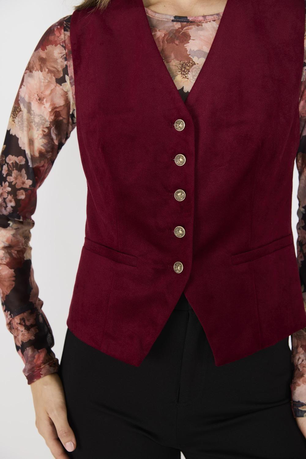 Vest Velvet Ana Burdeo-1